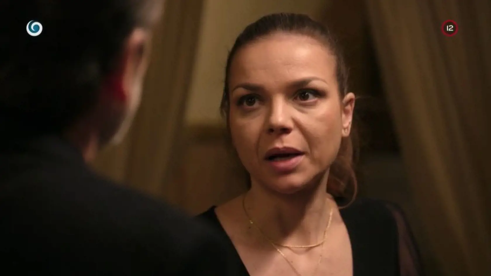 Petra Vajdová na večierku v seriáli Nemocnica.