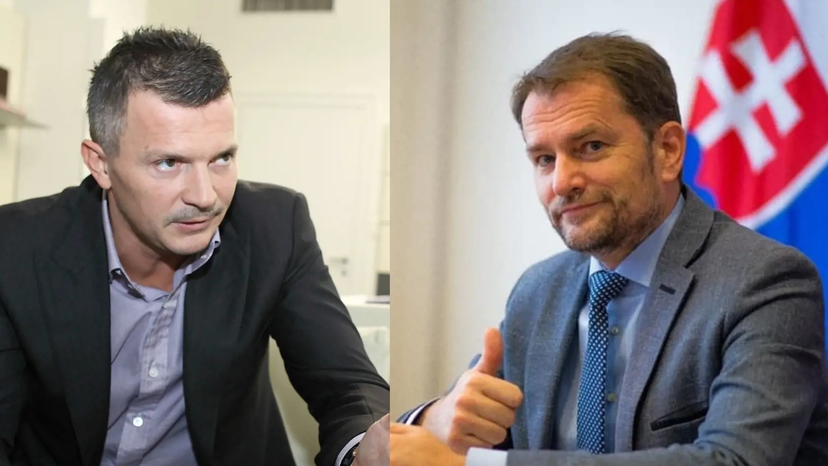 Igor Matovič ešte ako opozičný poslanec nalepil na bránu vily Jána Počiatka v Cannes plagátik s nápisom: „Majetok Slovenskej republiky.“