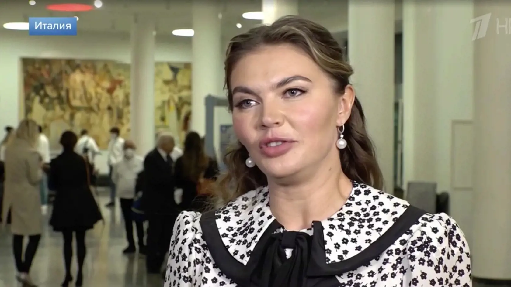 Alina Kabaeva v roku 2021.