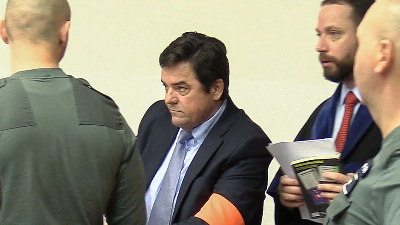 Marian Kočner na pojednávaní v kauze zmenky. Aj takto sa tváril pri čítaní Threemy.