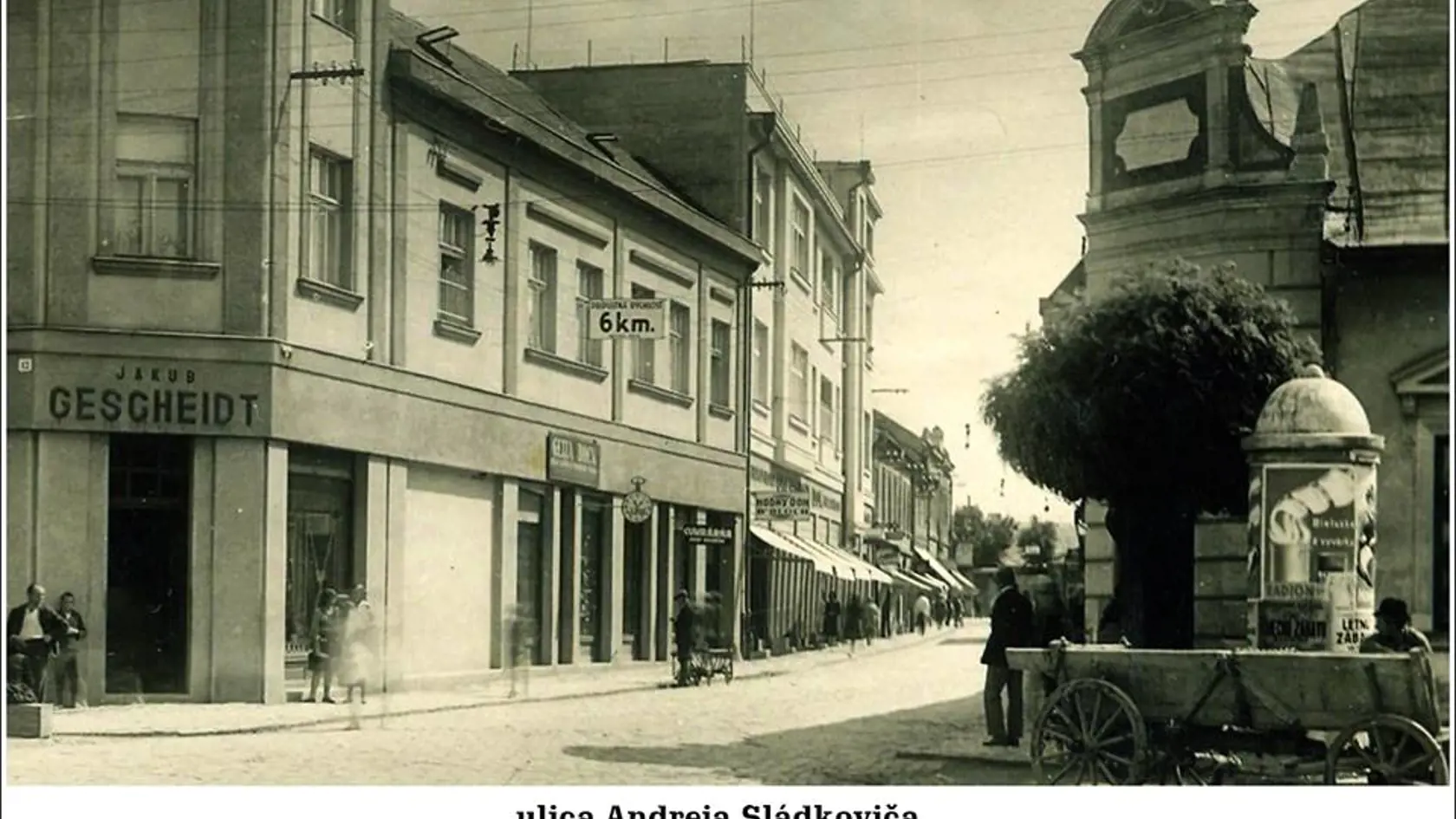 Ulica Andreja Sládkoviča, rok odhadnúť nevieme.