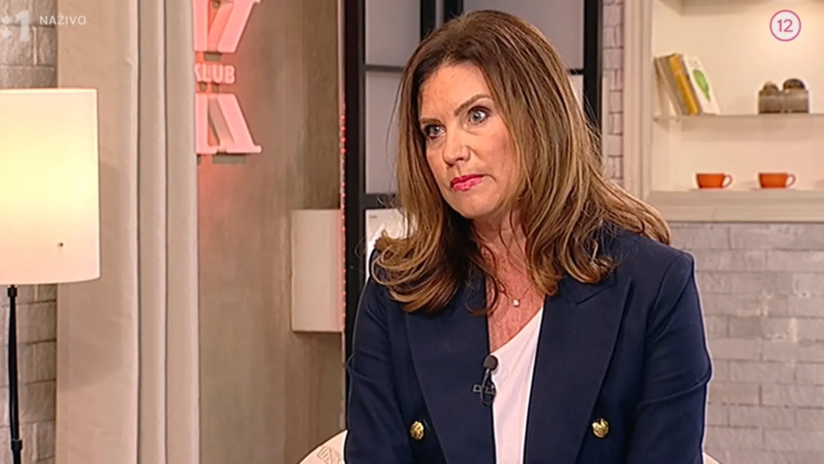 Andrea Vadkerti bola hostkou relácie Dámsky klub na RTVS