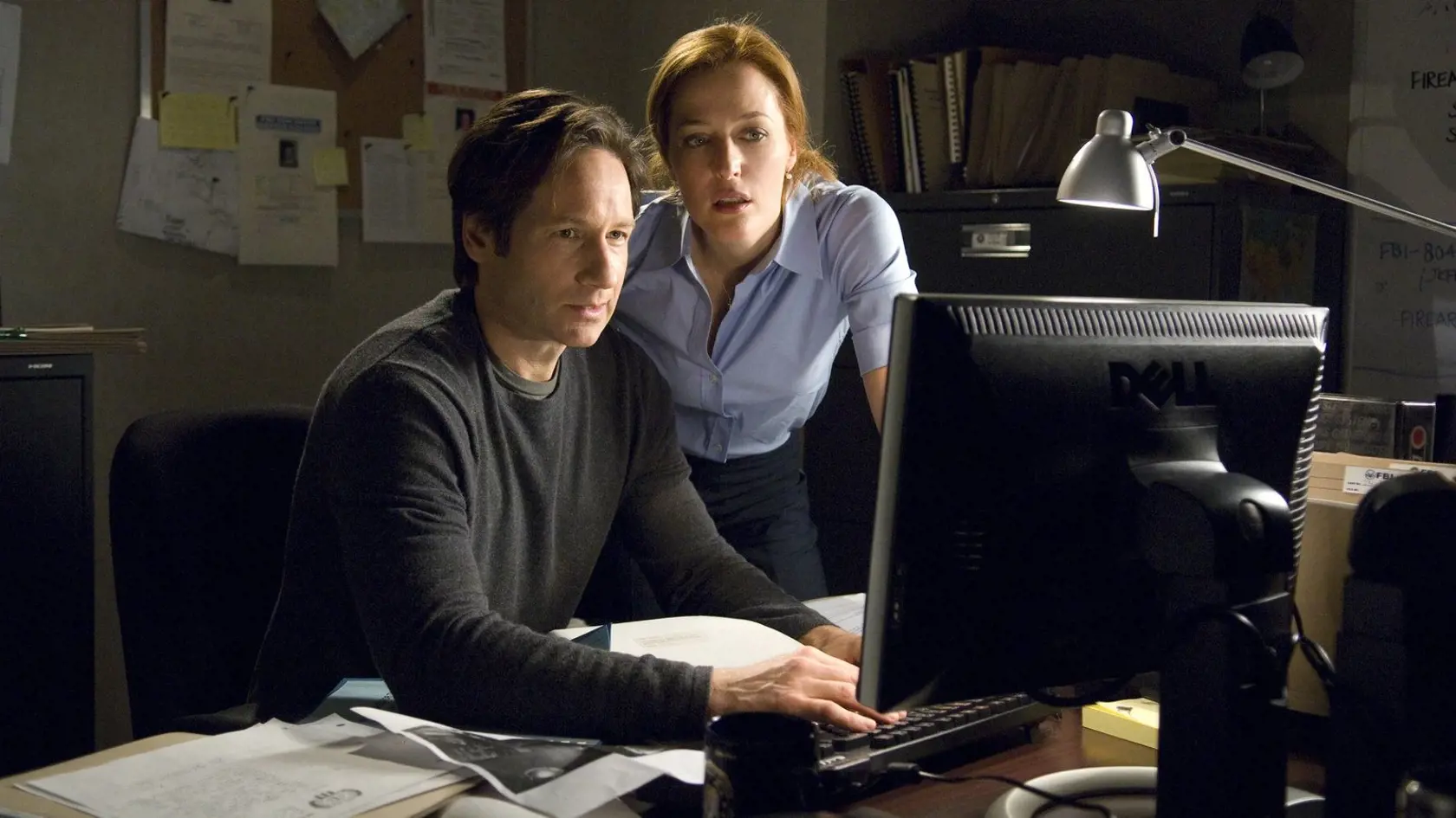 Agenti Mulder a Scullyová - ona bola tá skeptickejšia.