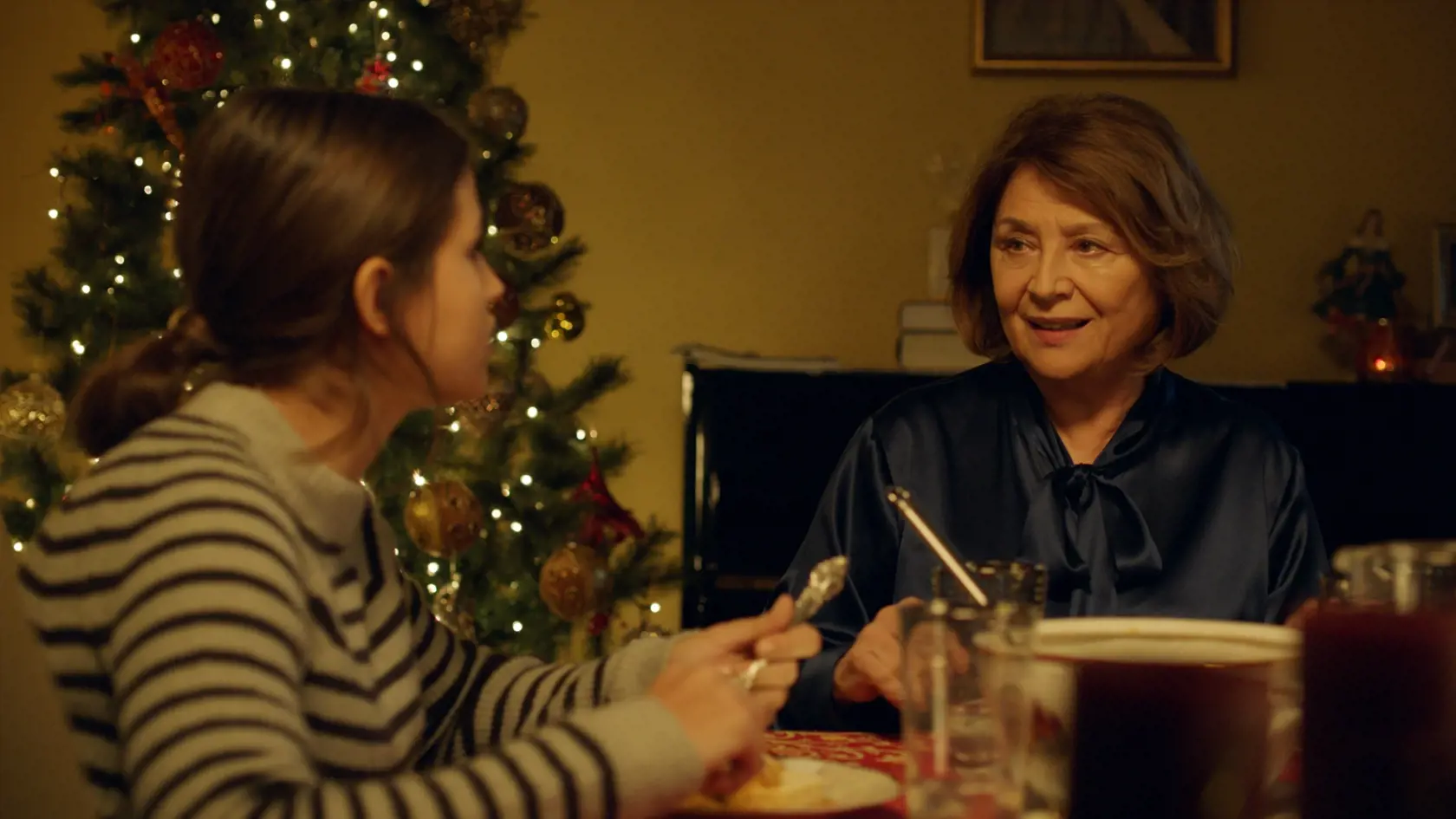 Emília Vášáryová vo filme Jakuba Kronera, Šťastný nový rok.