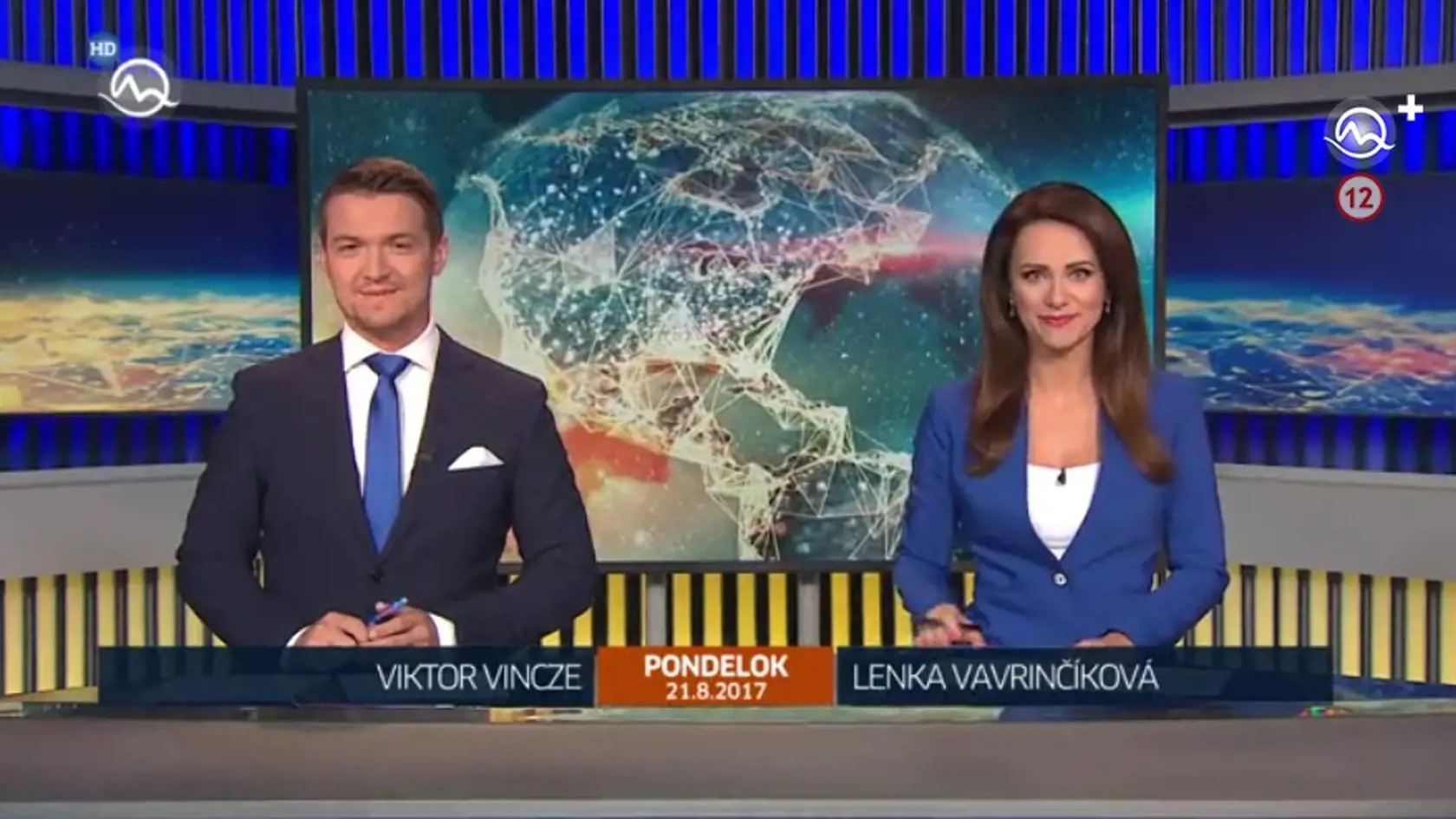 Viktor Vincze a Lenka Vavrinčíková si štúdio vyskúšali ako prví.