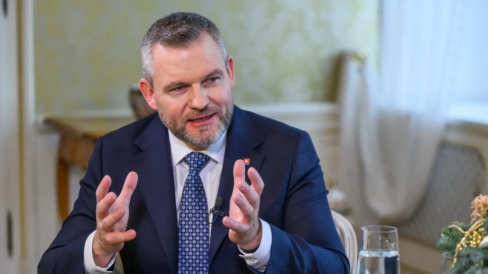 Na snímke prezident SR Peter Pellegrini.