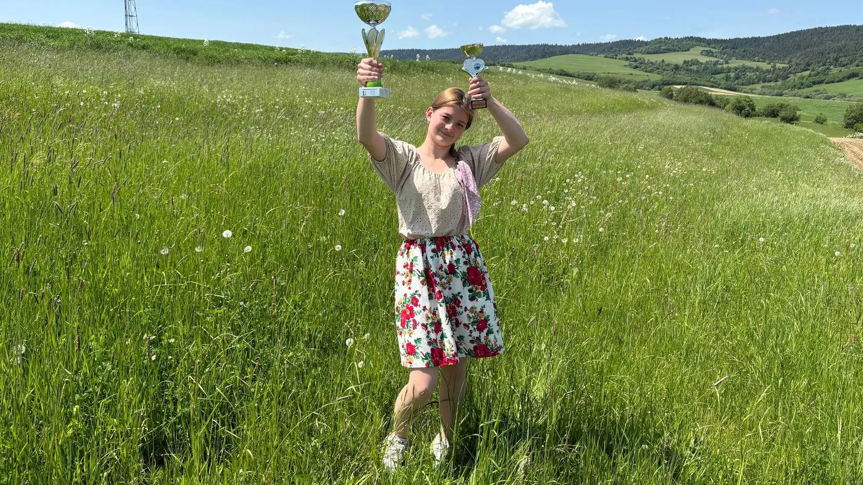 Talentovaná tínedžerka už teraz zbiera ocenenia zo slovenských súťaží.