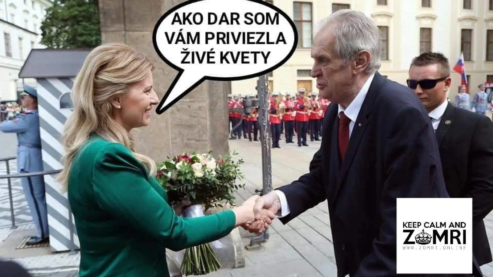 Prezidentka Zuzana Čaputová na svoju prvú zahraničnú cestu do Prahy vzala so sebou vládnym špeciálom aj umelcov z kapely Živé Kvety, ktorí večer zahrali na koncerte na jej počesť.