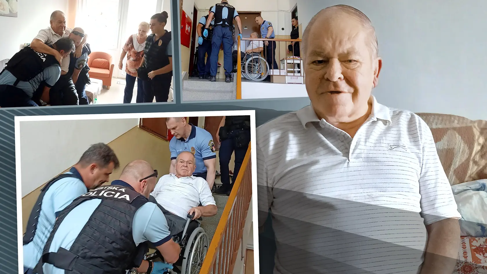 Ak sa chce dostať Cyril z vlastného bytu, musí volať políciu.