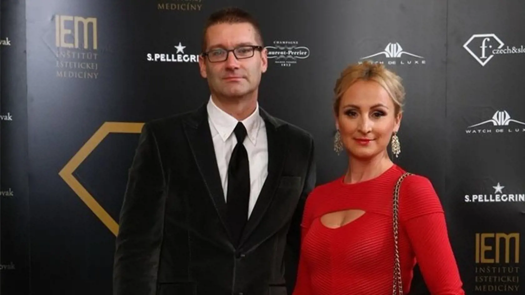 Andy Kraus s exmanželkou Danielou.