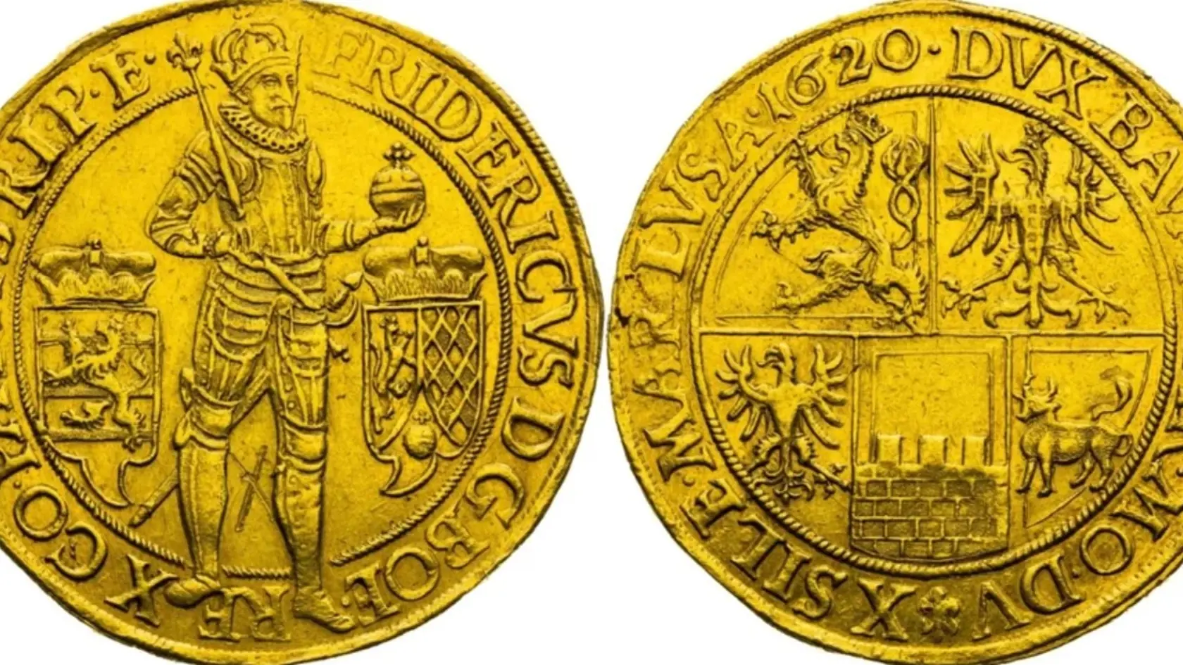 Desaťkoruna z roku 1620.