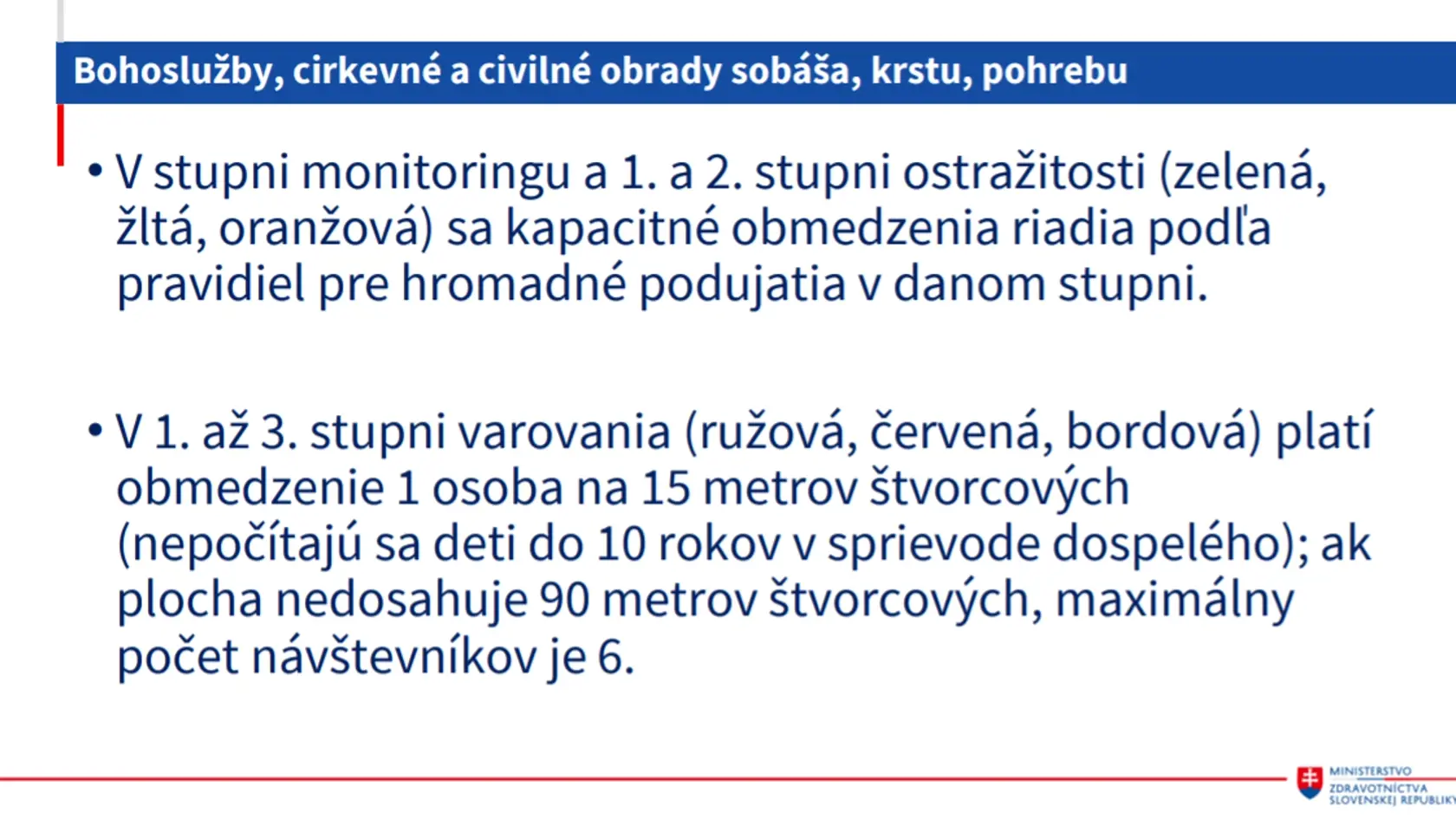 Obrovské uvoľnenie opatrení od pondelka 17.mája 2021.