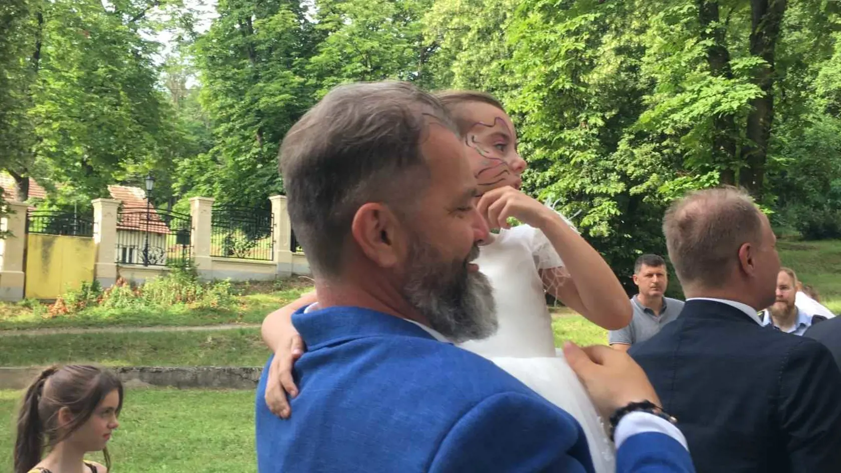 Svadbu nevynechal ani Patrik Tkáč.