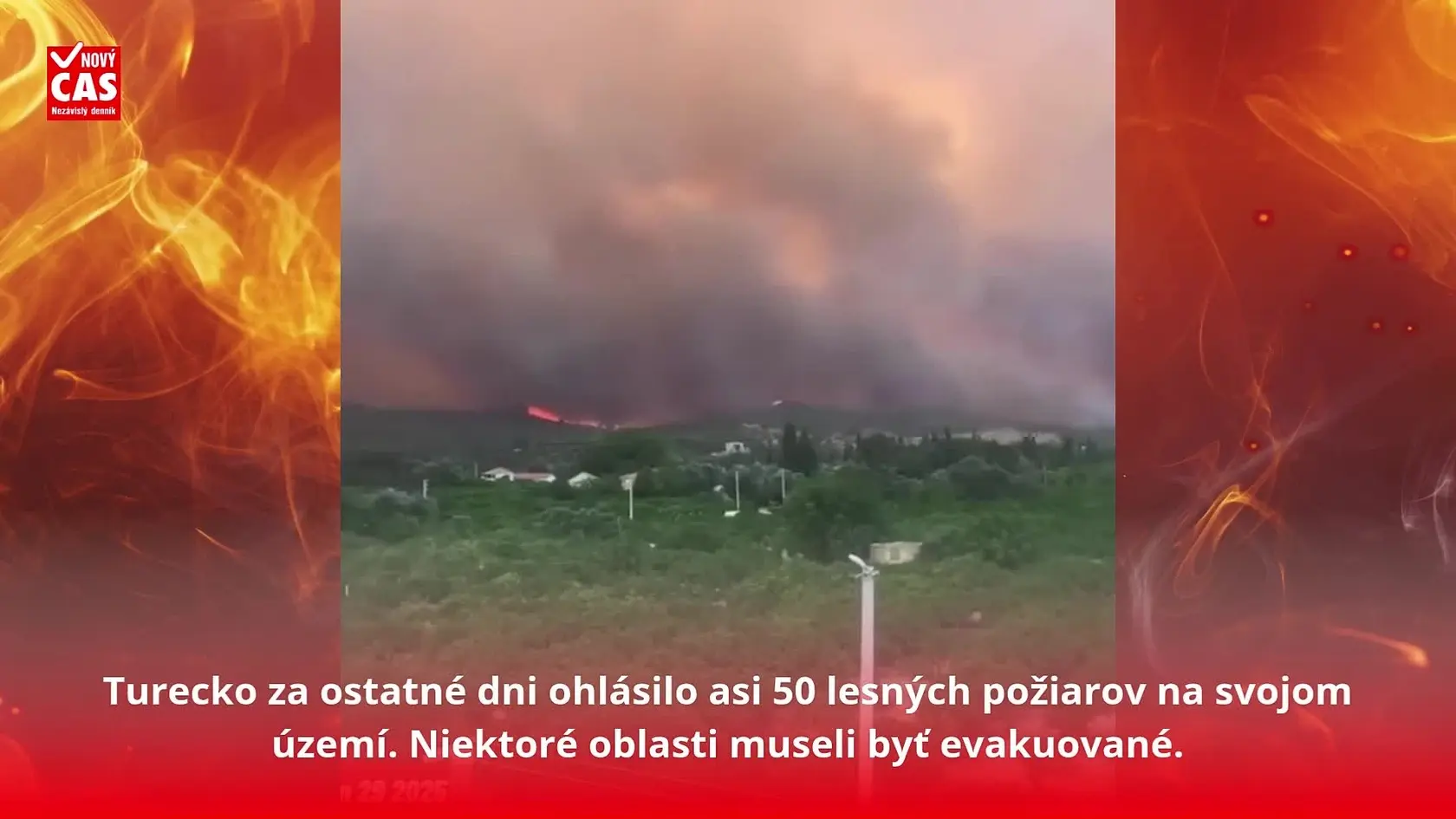 Podľa úradov v Izmire požiar údajne vypukol na poľnohospodárskej pôde a v dôsledku silného vetra sa rýchlo rozšíril do okolia, kde sa nachádzali kríky a lesy.