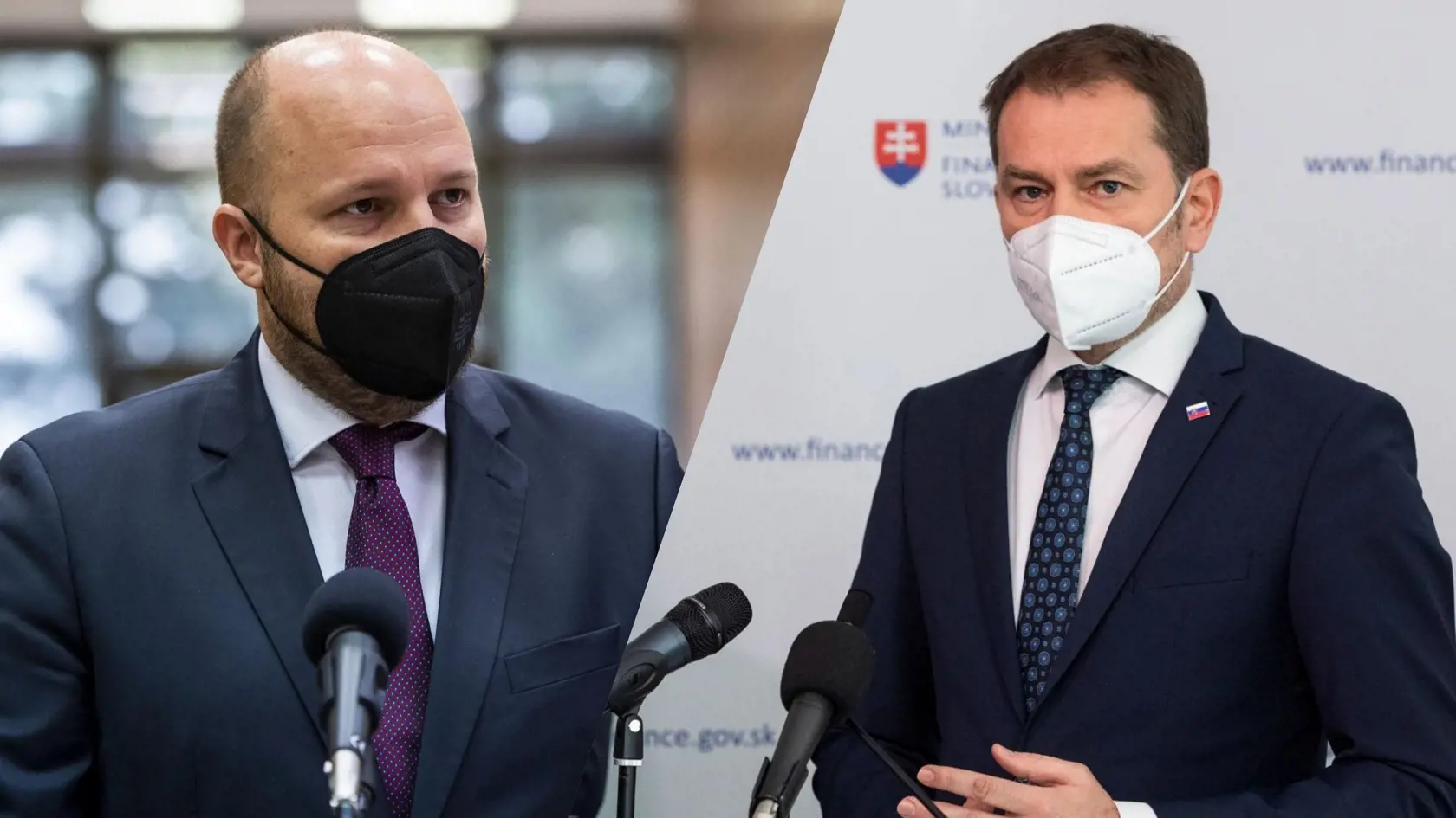 Igor Matovič a Jaroslav Naď.