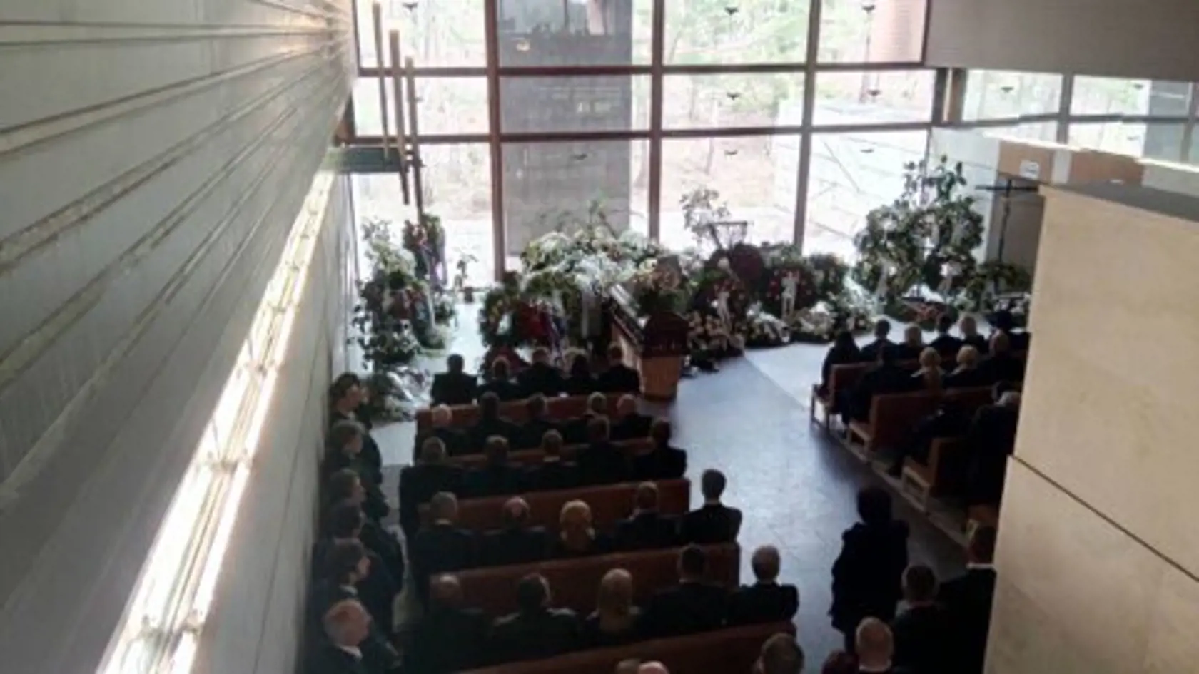Obradná sieň, v ktorej sa príbuzní a známi naposledy rozlúčili s Pavlom Paškom. (archív)