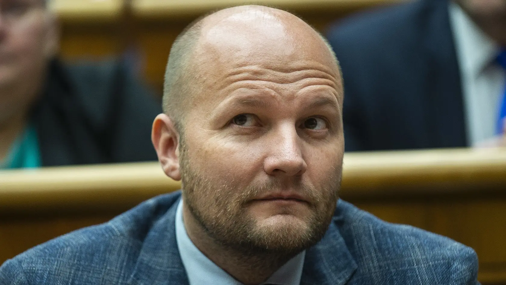Predseda strany Demokrati Jaroslav Naď.