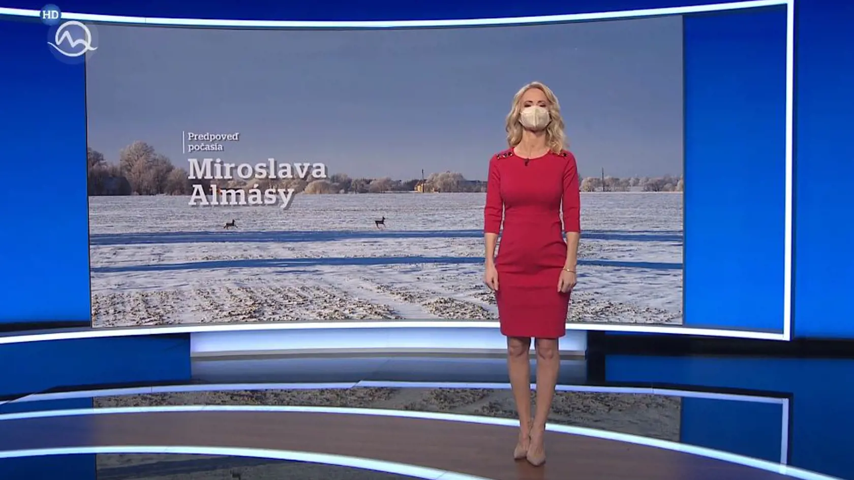 Piatok 19. marec 2021: Predpoveď počasia s Mirkou Almásy.