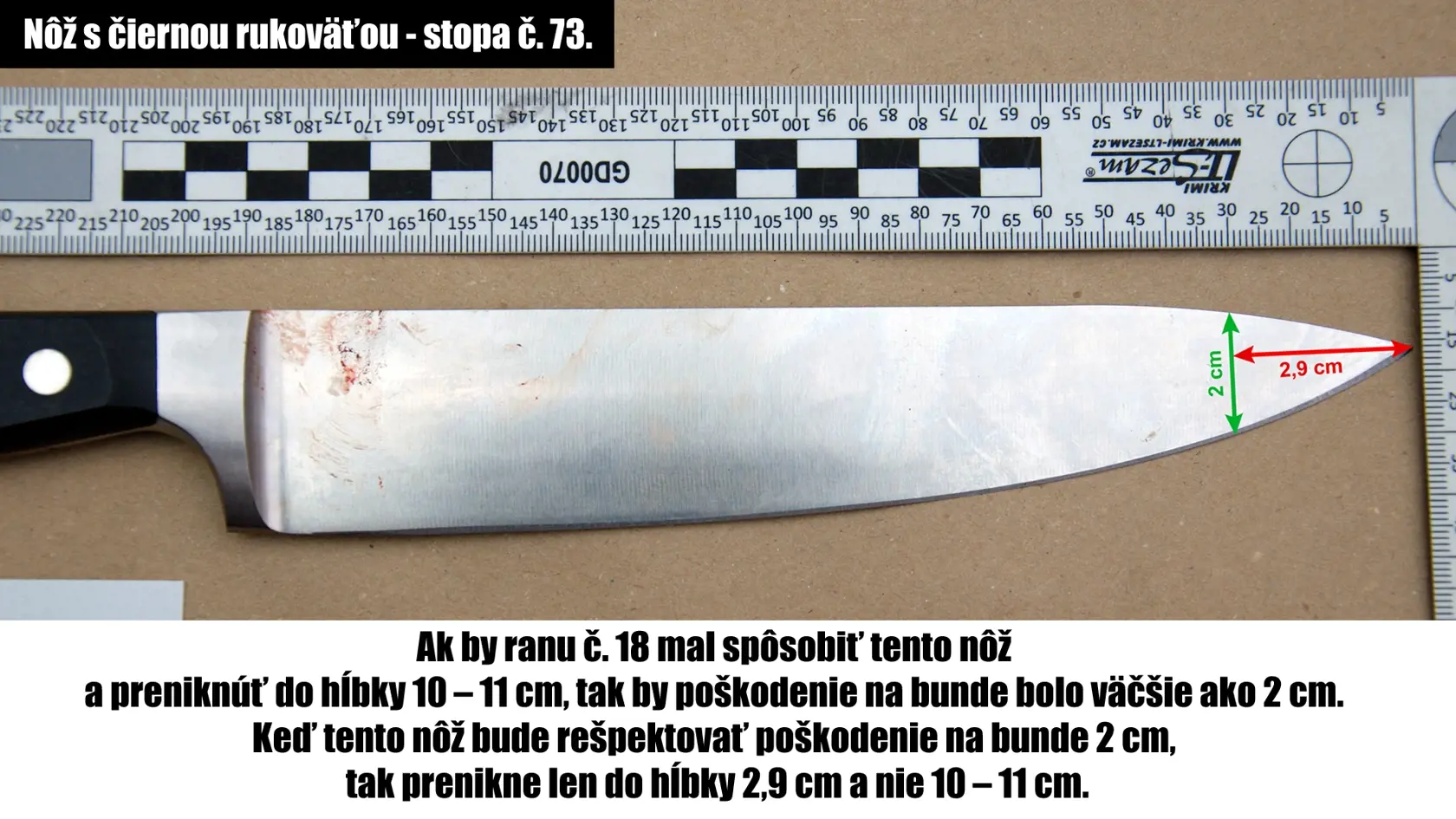 Fotografie zo spisu, ktoré zverejnila rodina odsúdenej Judity.
