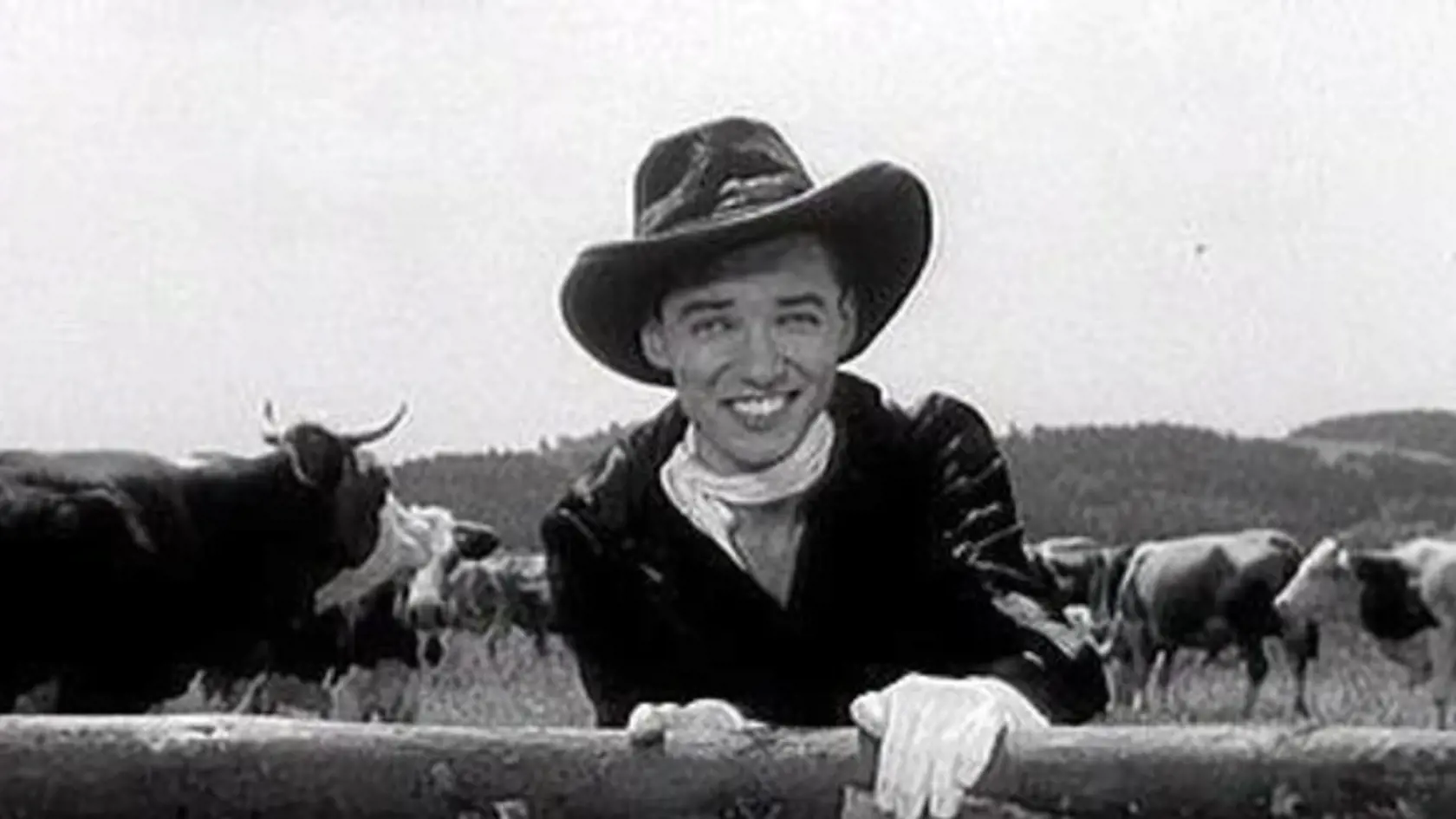 Karel Gott v známom klipe Zdvorilý Woody.