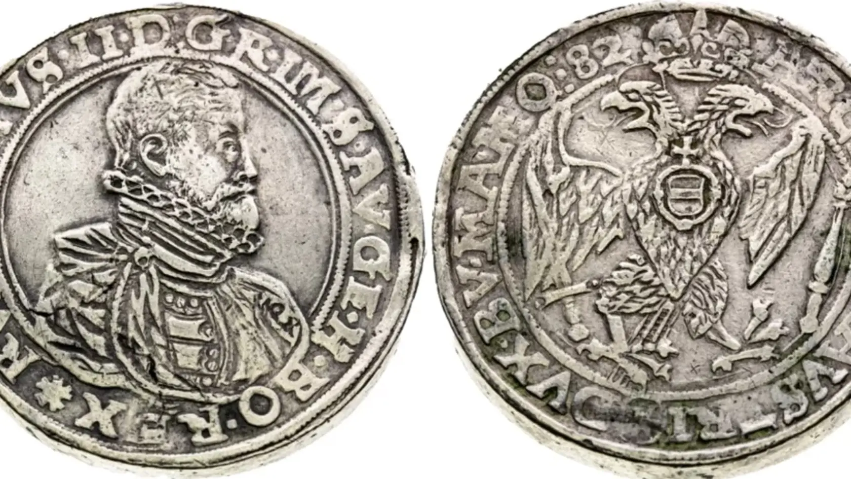 Dvojtoliar z roku 1882.