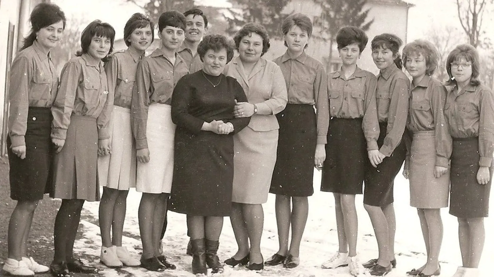 Túto fotografiu z roku 1965 nám poslal Milan Bušo z Báhoňa.