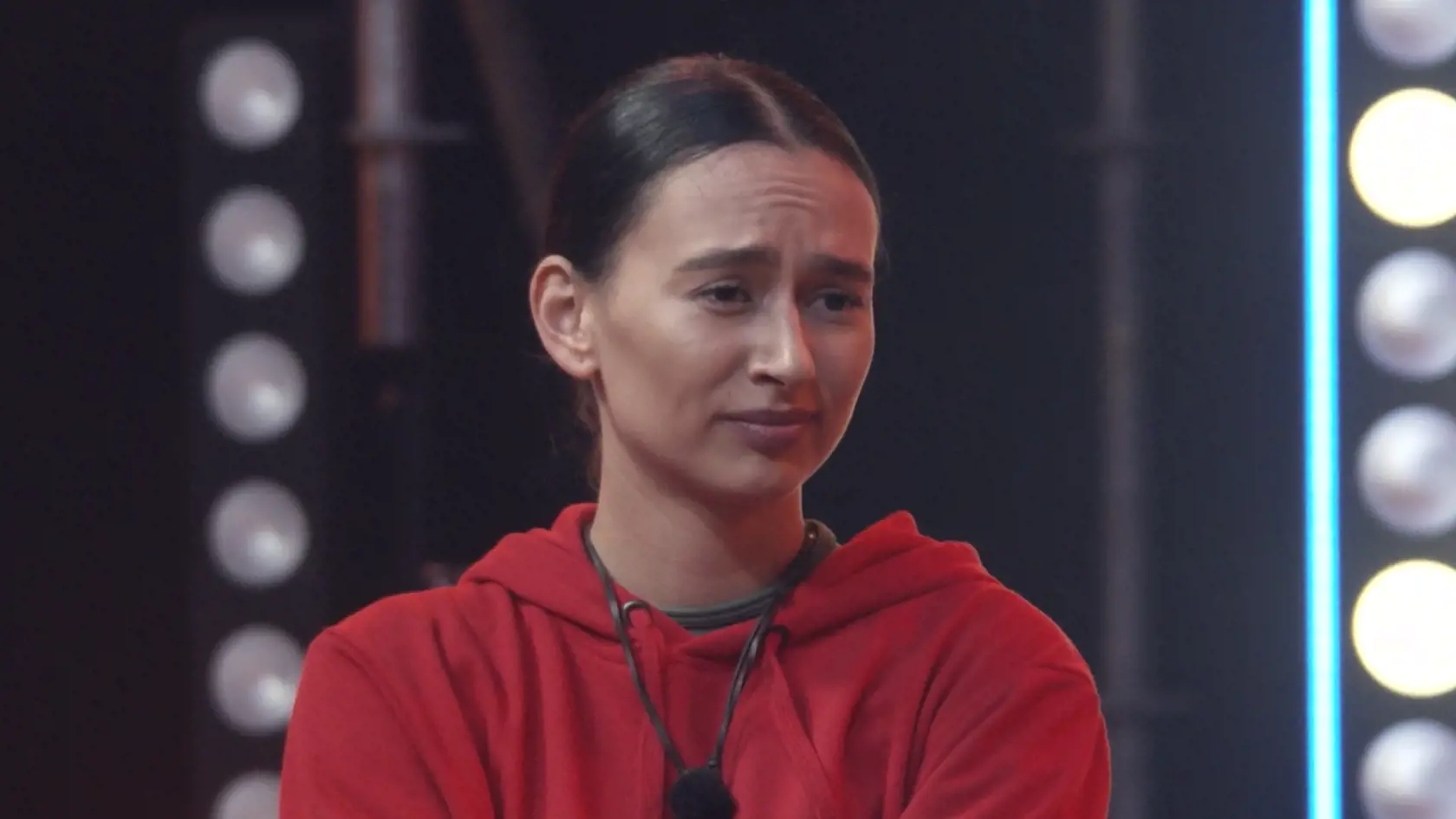 Saška nebola z disciplín práve nadšená.