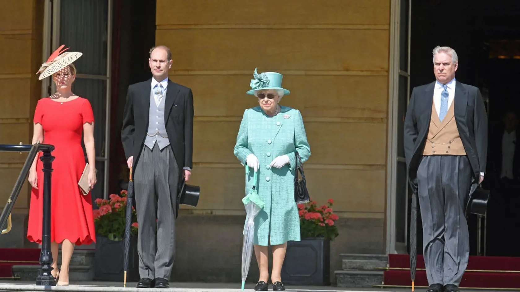 Kráľovnina párty v záhrade Buckinghamského paláca 15. mája 2018.