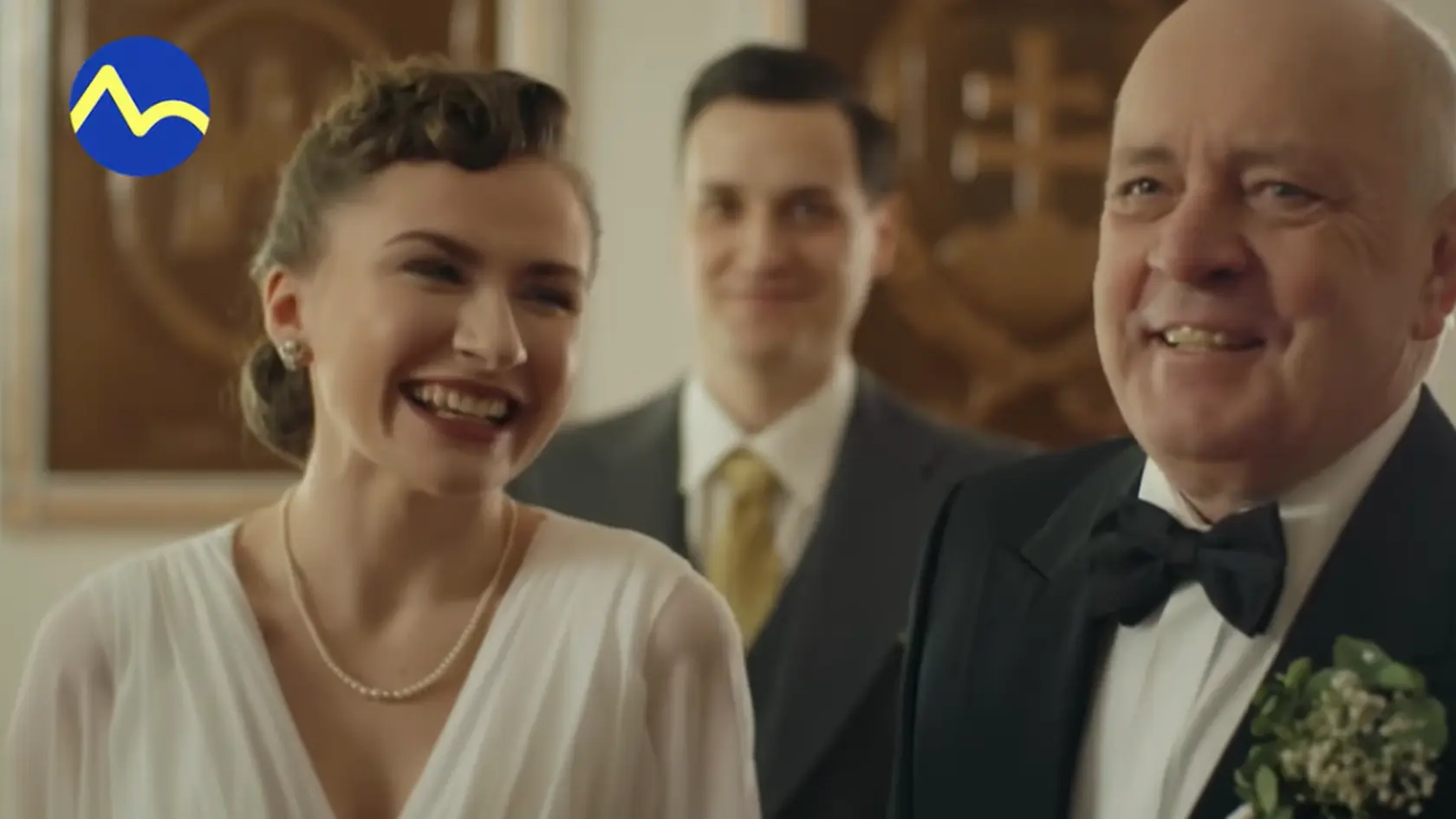 Marínka a pán Kováč v ich svadobný deň. Bude ich šťastie trvať len krátko? 