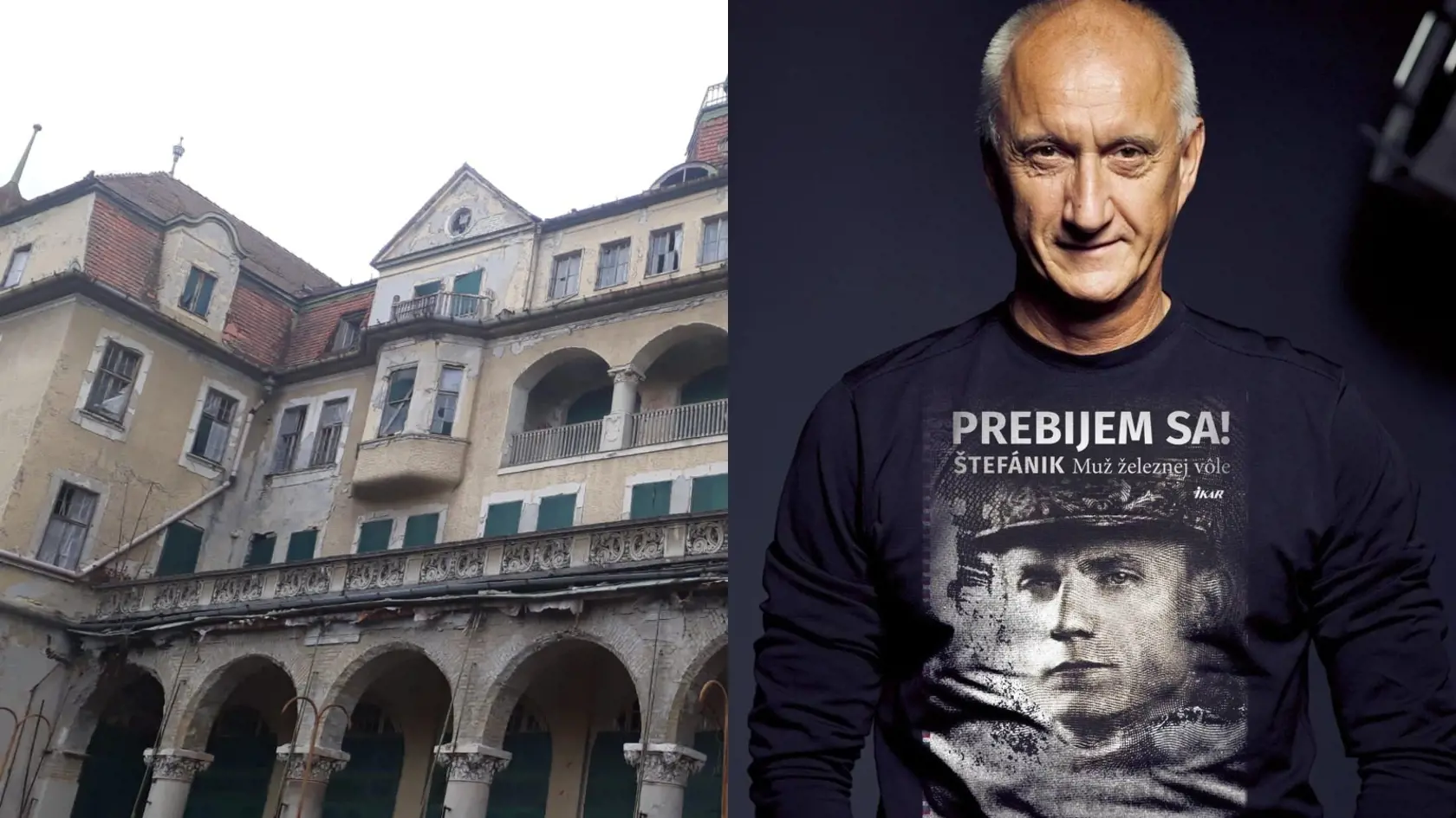 Spisovateľa Jozefa Banáša trápi to, že v minulosti špičkové kúpele upadajú.