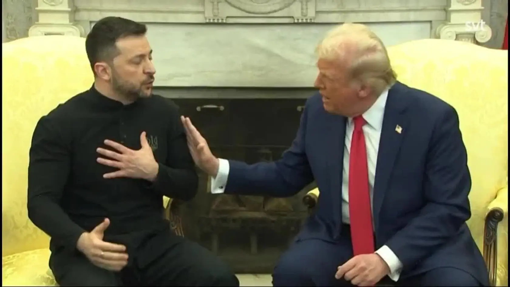 Zelenskyj v piatok predčasne odišiel z rokovania s Trumpom, ktorý napísal, že ukrajinský prezident nie je pripravený na mier. Predchádzala tomu ostrá výmena názorov medzi oboma lídrami v Oválnej pracovni Bieleho domu.