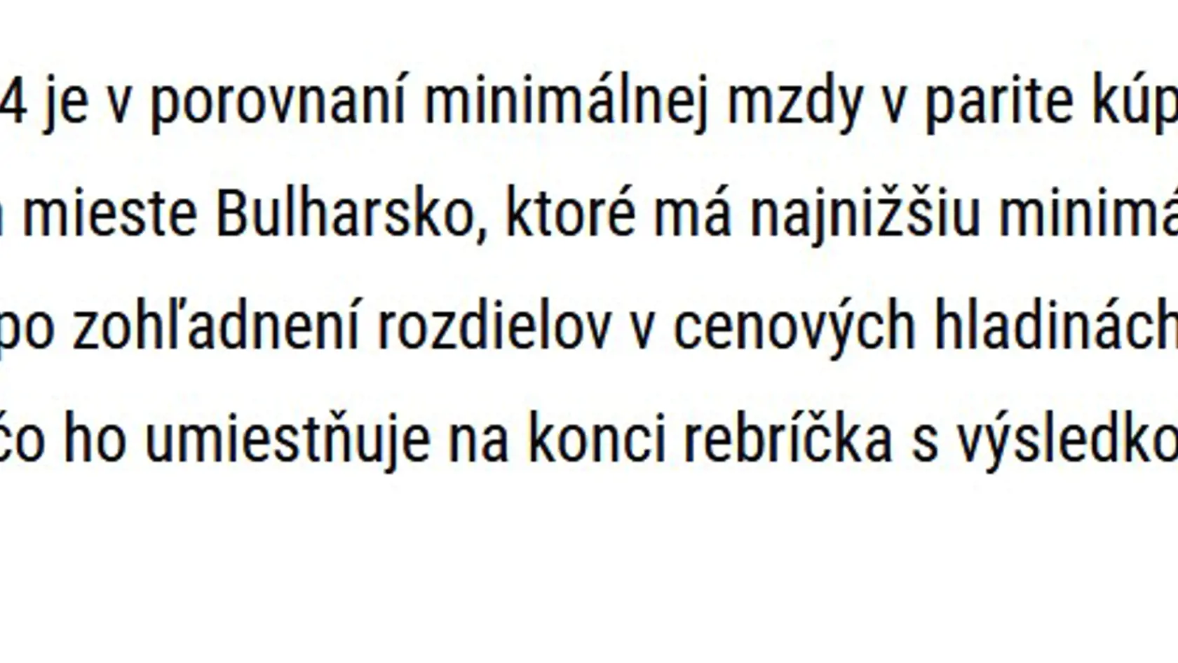 Minimálna mzda.