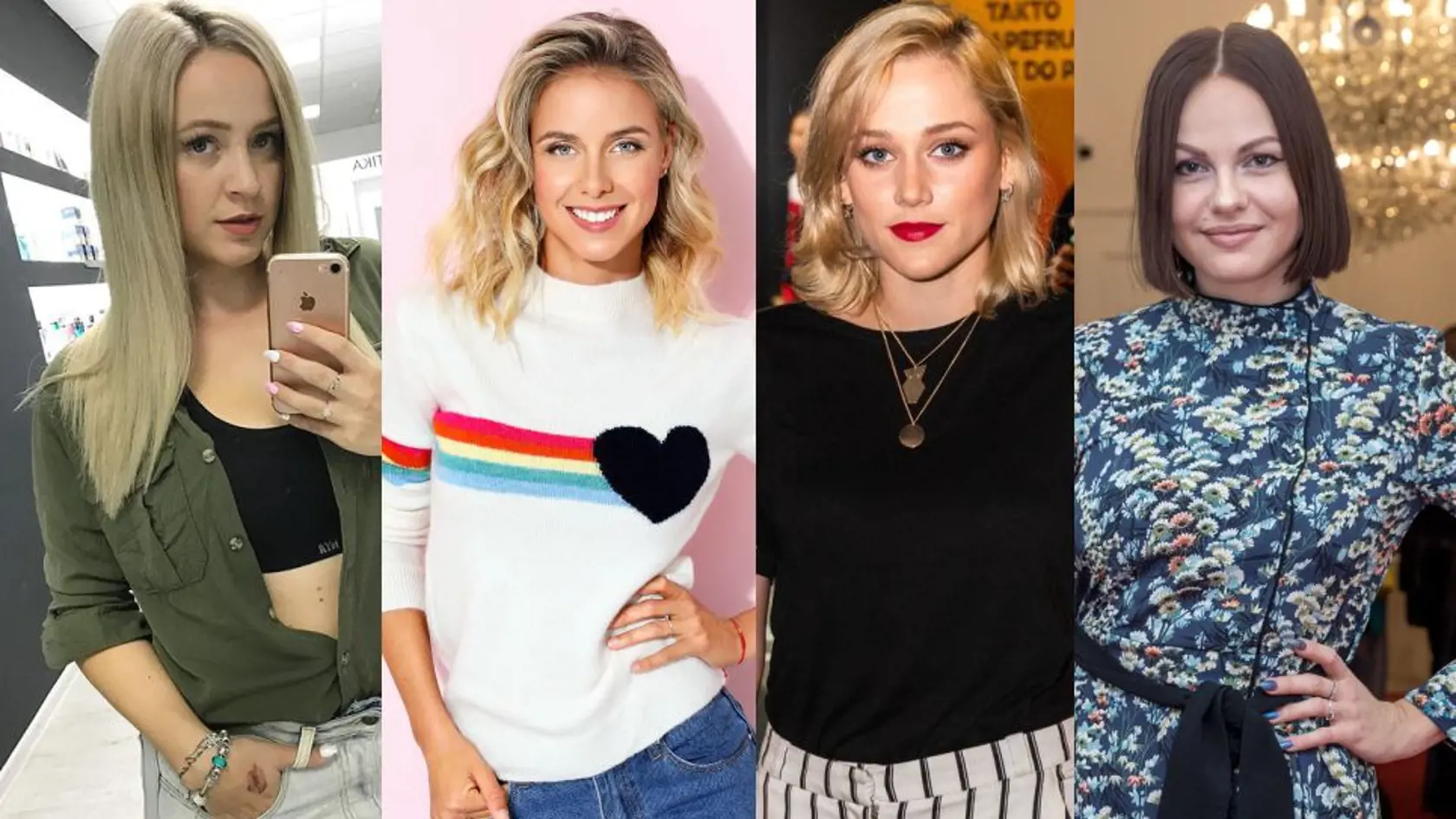 Dominika Mirgová, Nela Pocisková, Emma Drobná, Lina Mayer