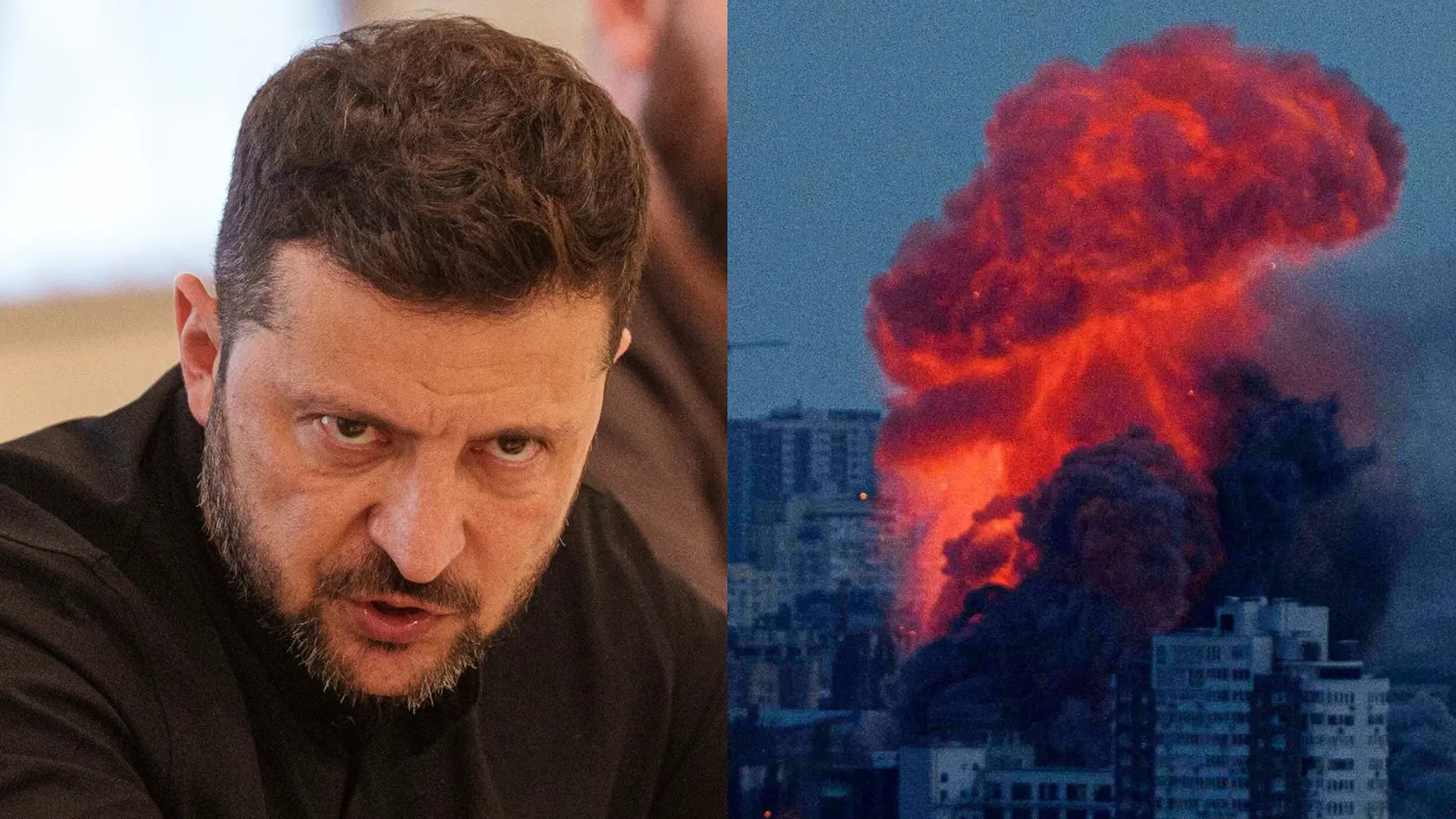 Rusko v noci tvrdo zaútočilo na celú Ukrajinu.