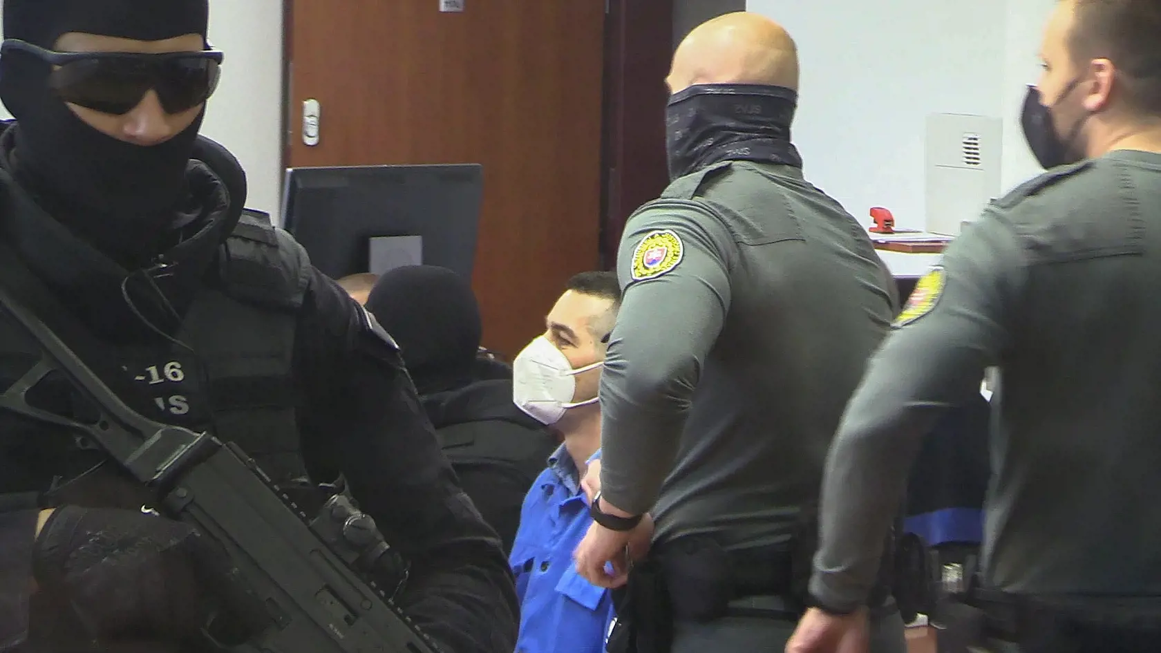 Juraj "PIŤO" Ondrejčák a Matej Šalaga pred senátom Špecializovaného trestného súdu v Pezinku