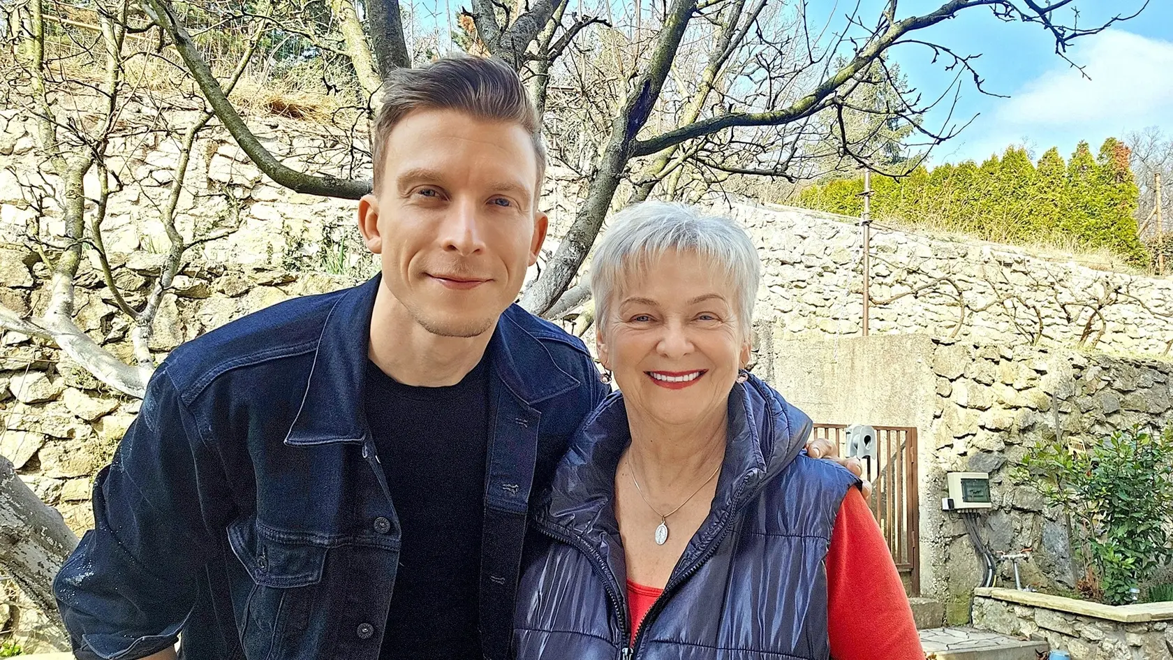 Juraj Bača (36), herec, a mama Magdaléna (69)