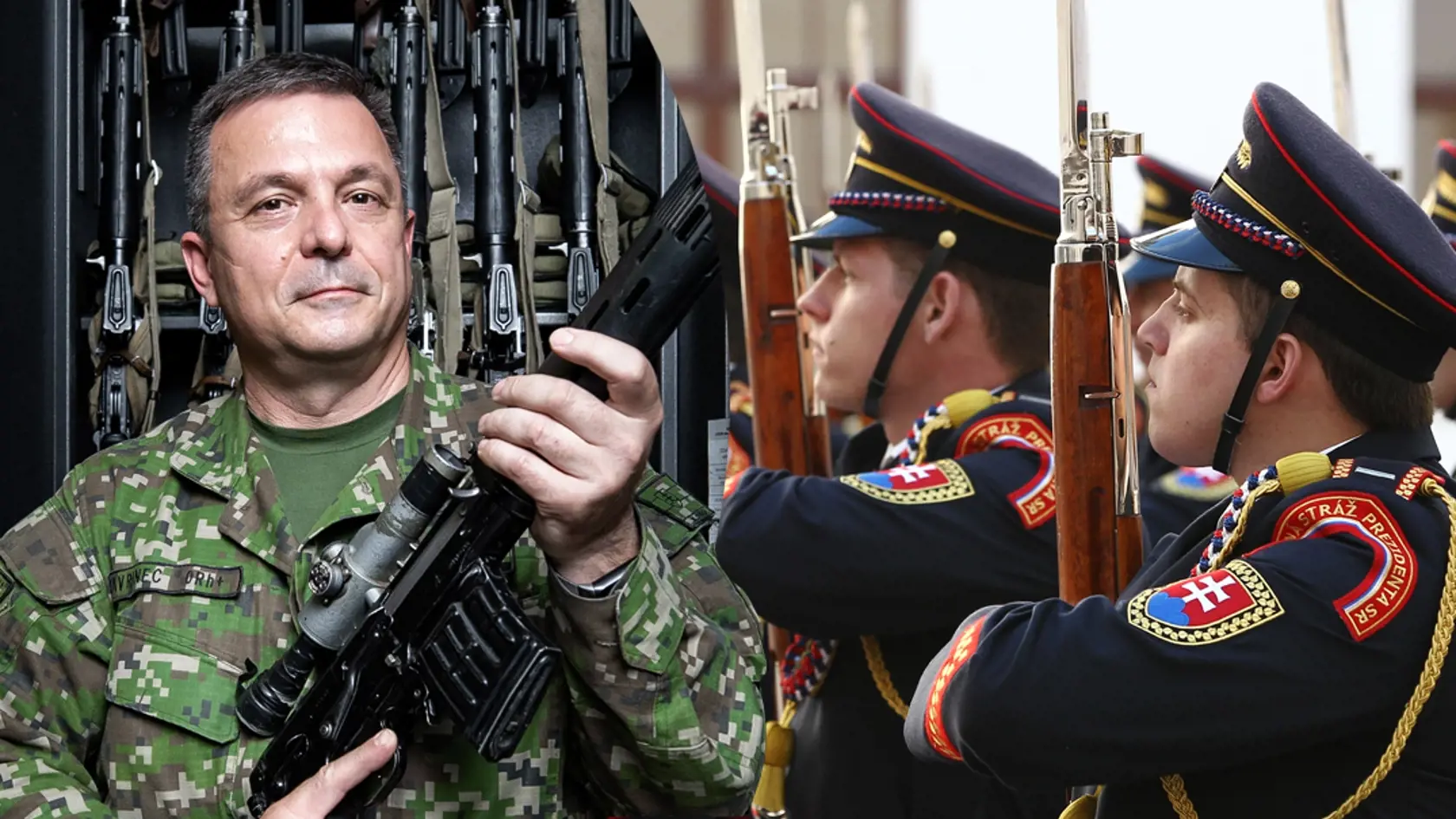 Branislav Vavrinec - veliteľ čestnej stráže prezidenta