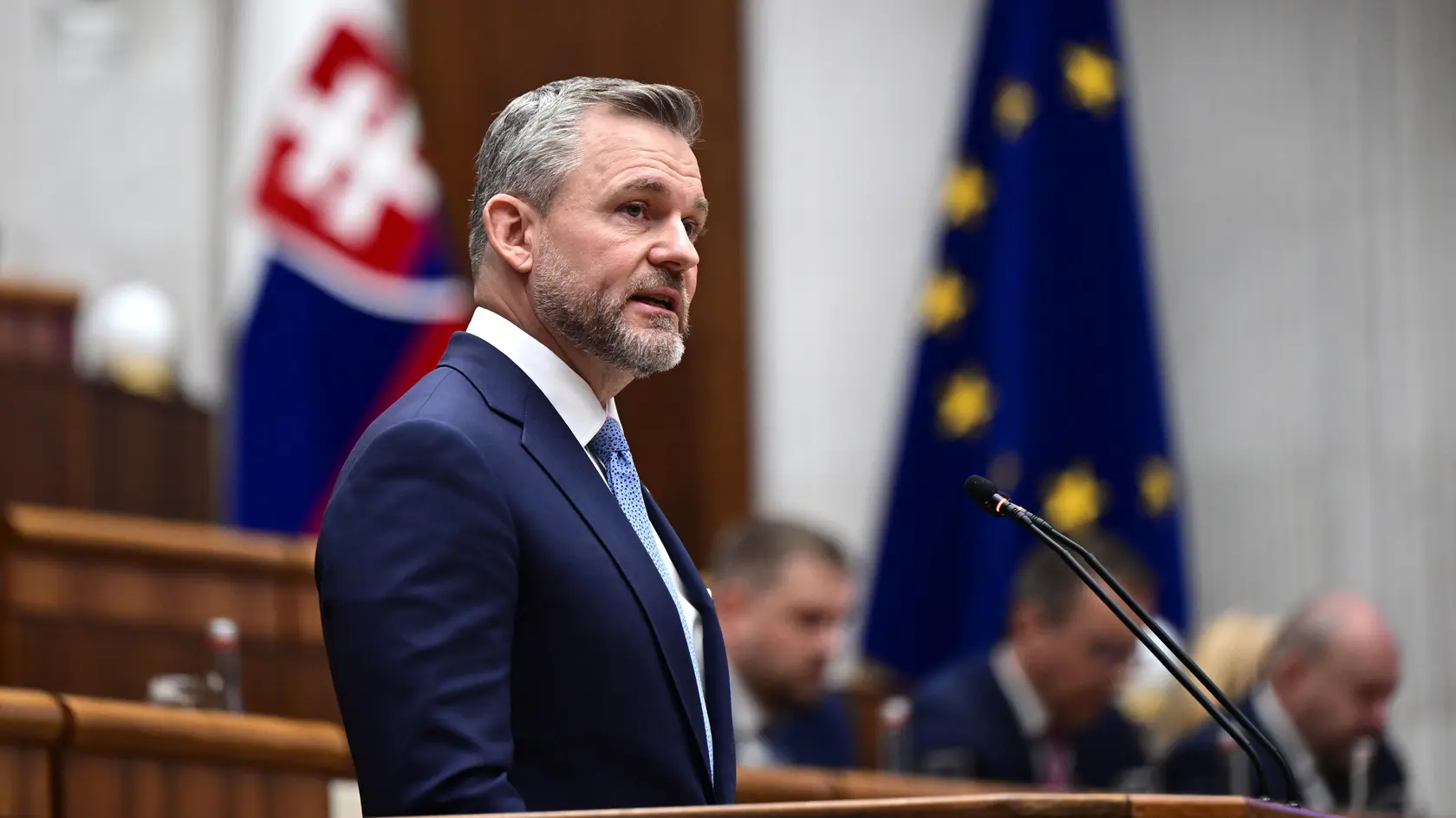 Prezident Peter Pellegrini vystúpil so správou o stave republiky pred poslancami NR SR.