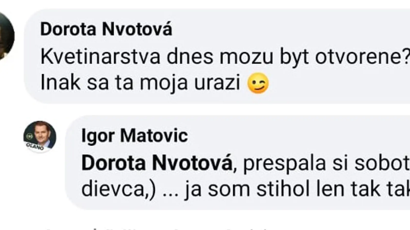 SLOVNÁ PRESTRELKA Takto si na internete podebatovali premiér  s Dorotou Nvotovou.