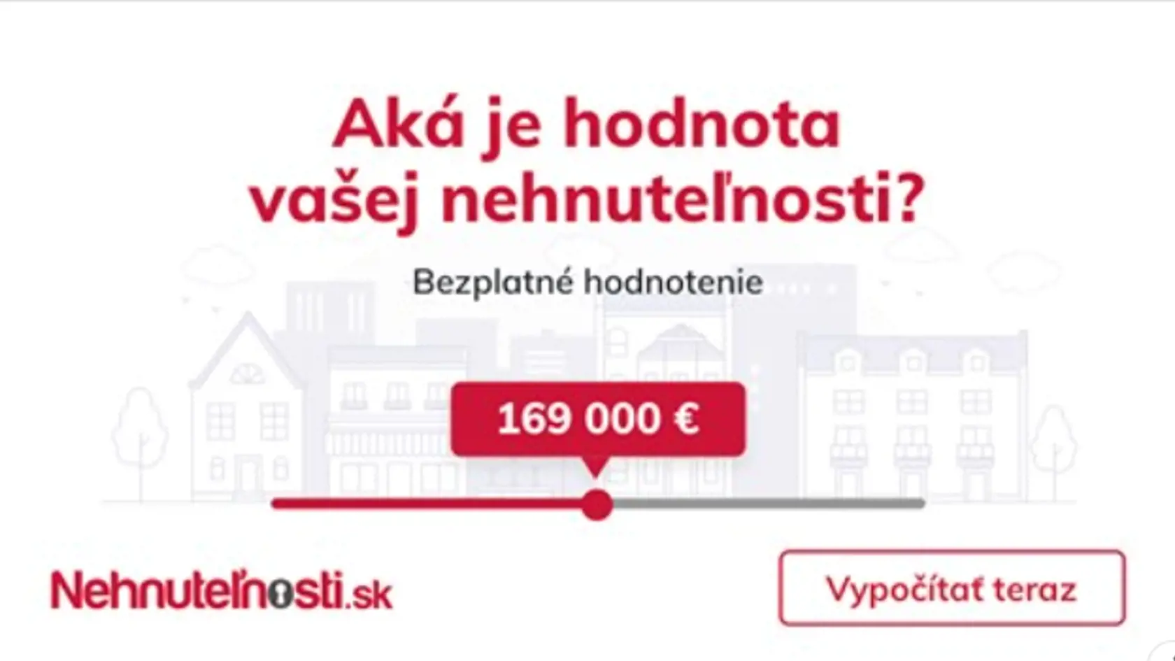 Kalkulačka vám na záver ponúkne odhad ceny bytu.