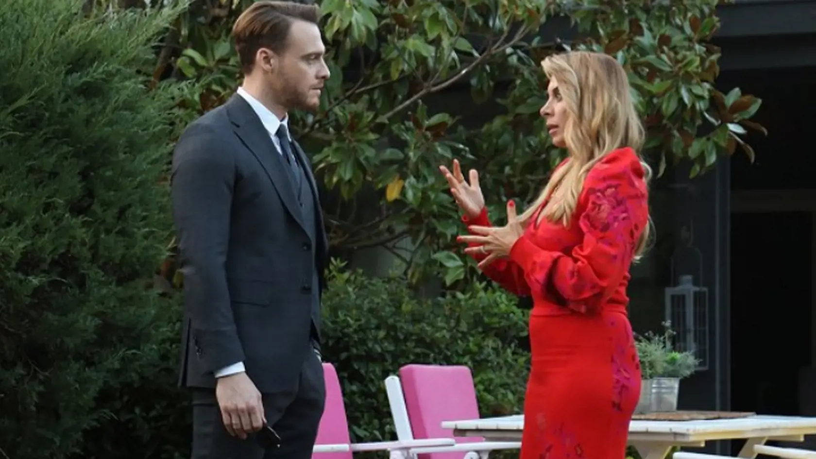 Kerem so svojou seriálovou mamou