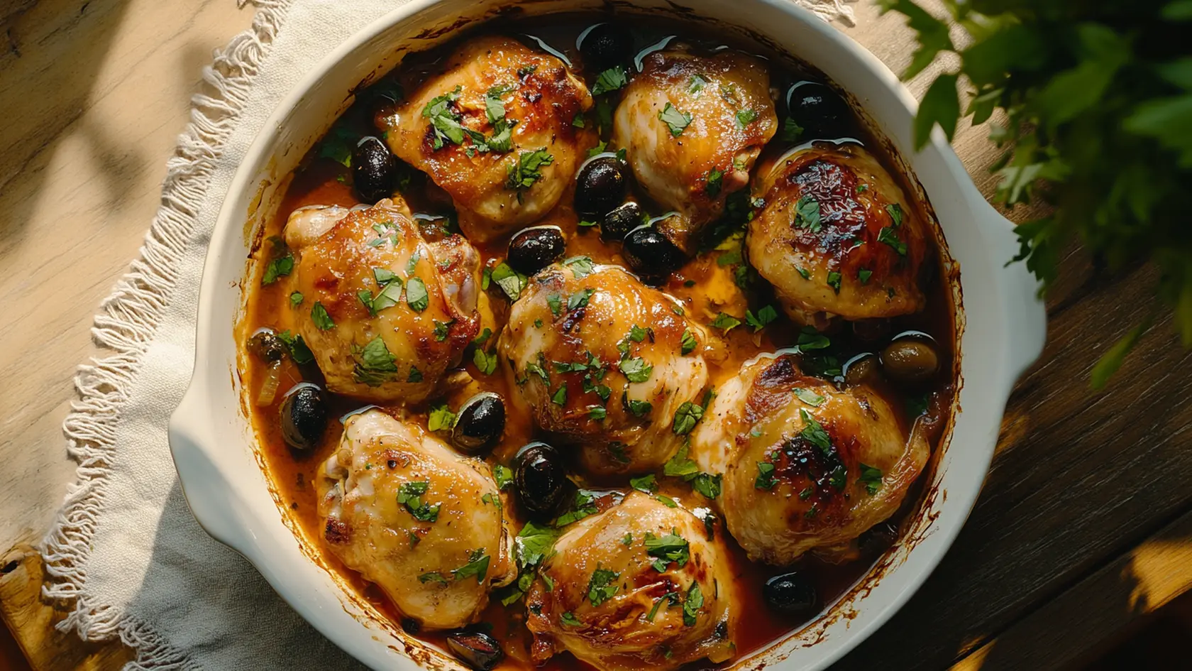 Voňavý a jednoduchý recept na kuracie stehná z jednej panvice vás prenesie do slnečného Talianska!
