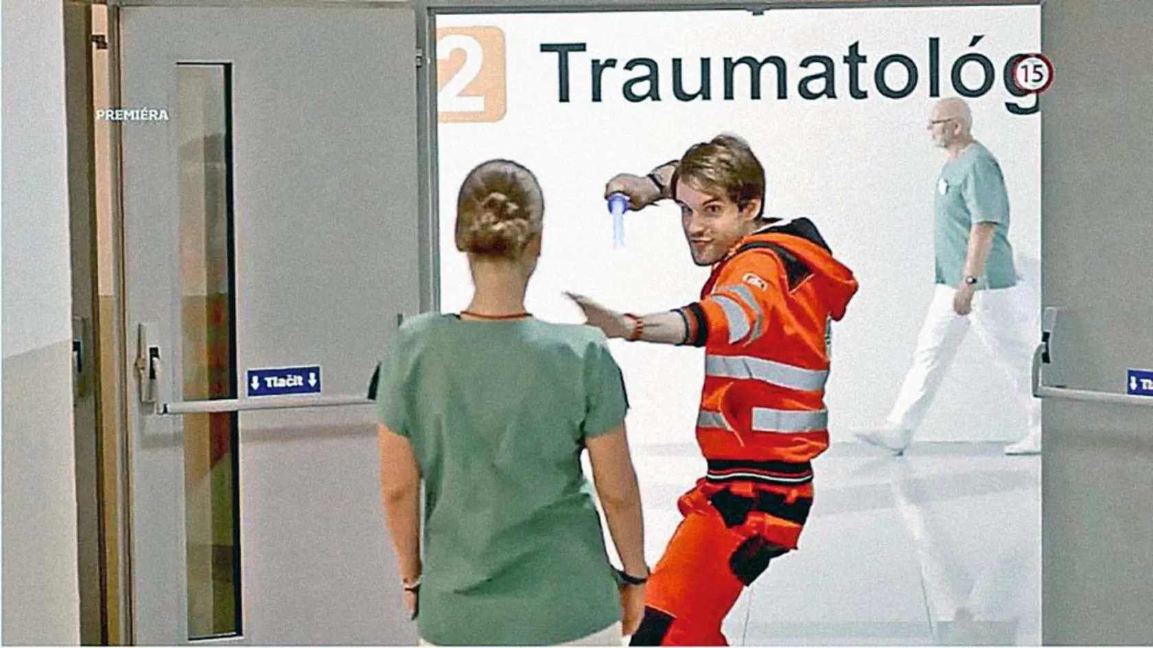 Matúš Kvietik v seriáli Sestričky.