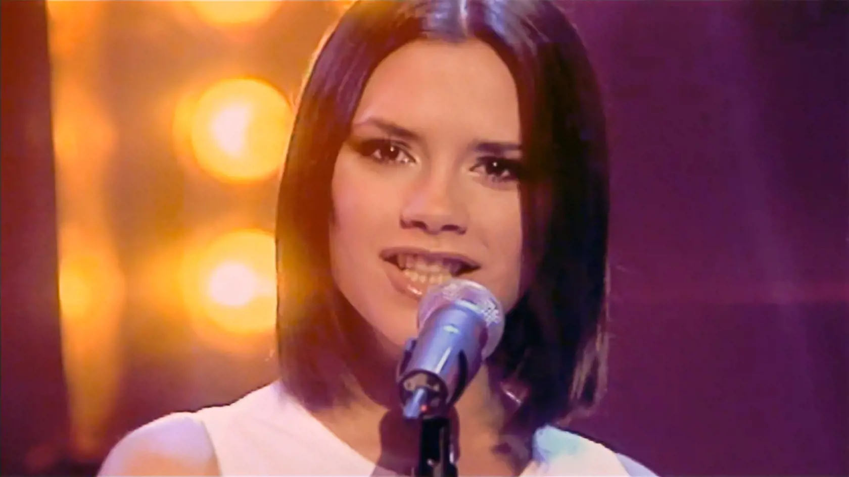 Victoria Beckham v 90. rokoch ako speváčka v Spice Girls.