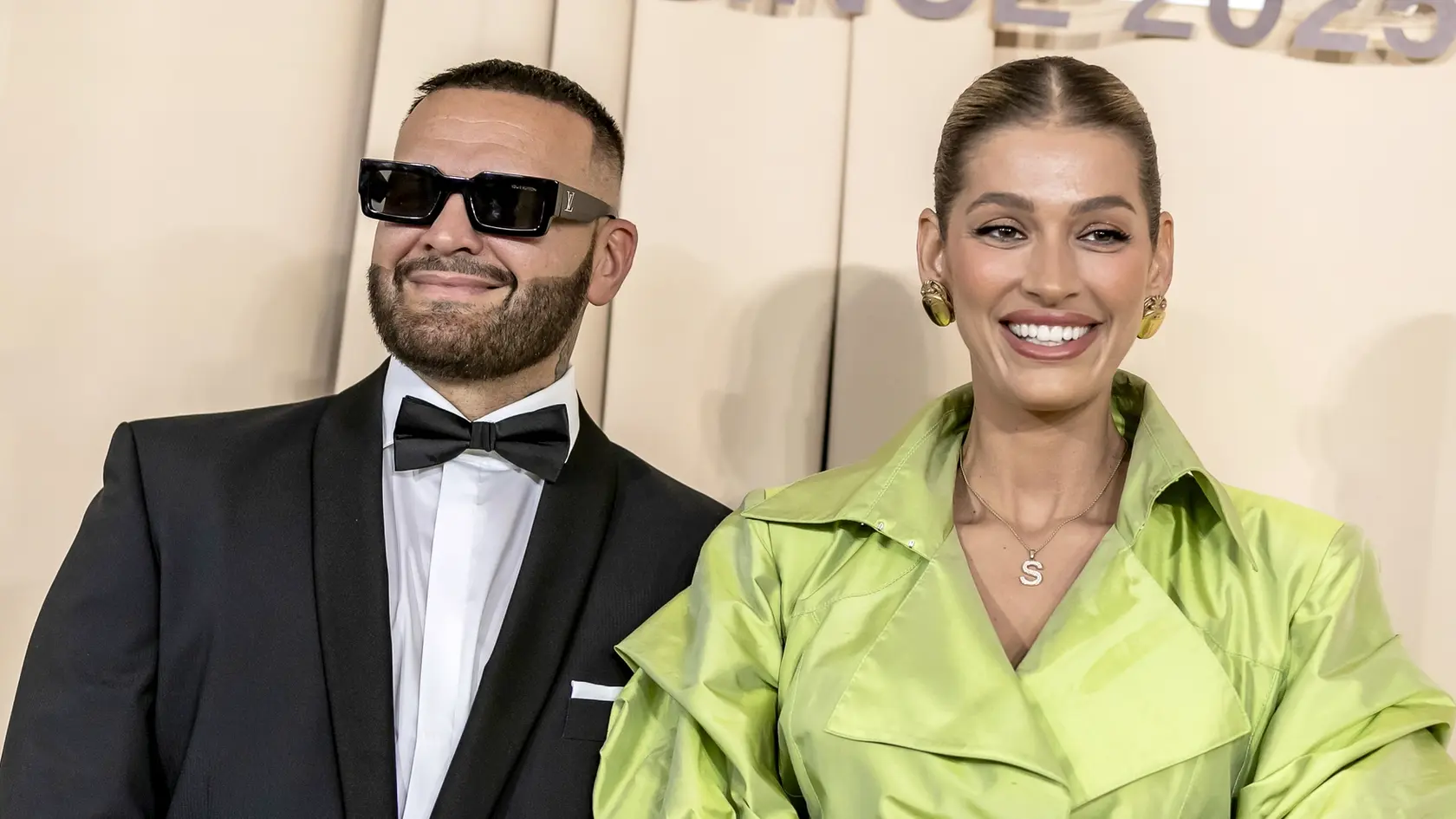 Na snímke Patrik Vrbovský a Jasmina Alagič Vrbovská na Beauty Ball, ktorý sa konal na Bratislavskom hrade. Slávnostný večer pri príležtosti 20. výročia značky IEM. 