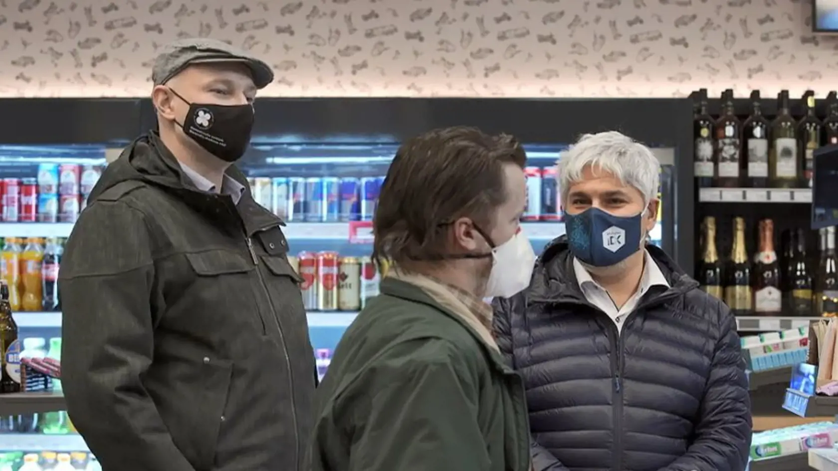 Boris Klempa a Pavol Čekan na natáčaní Pumpy.