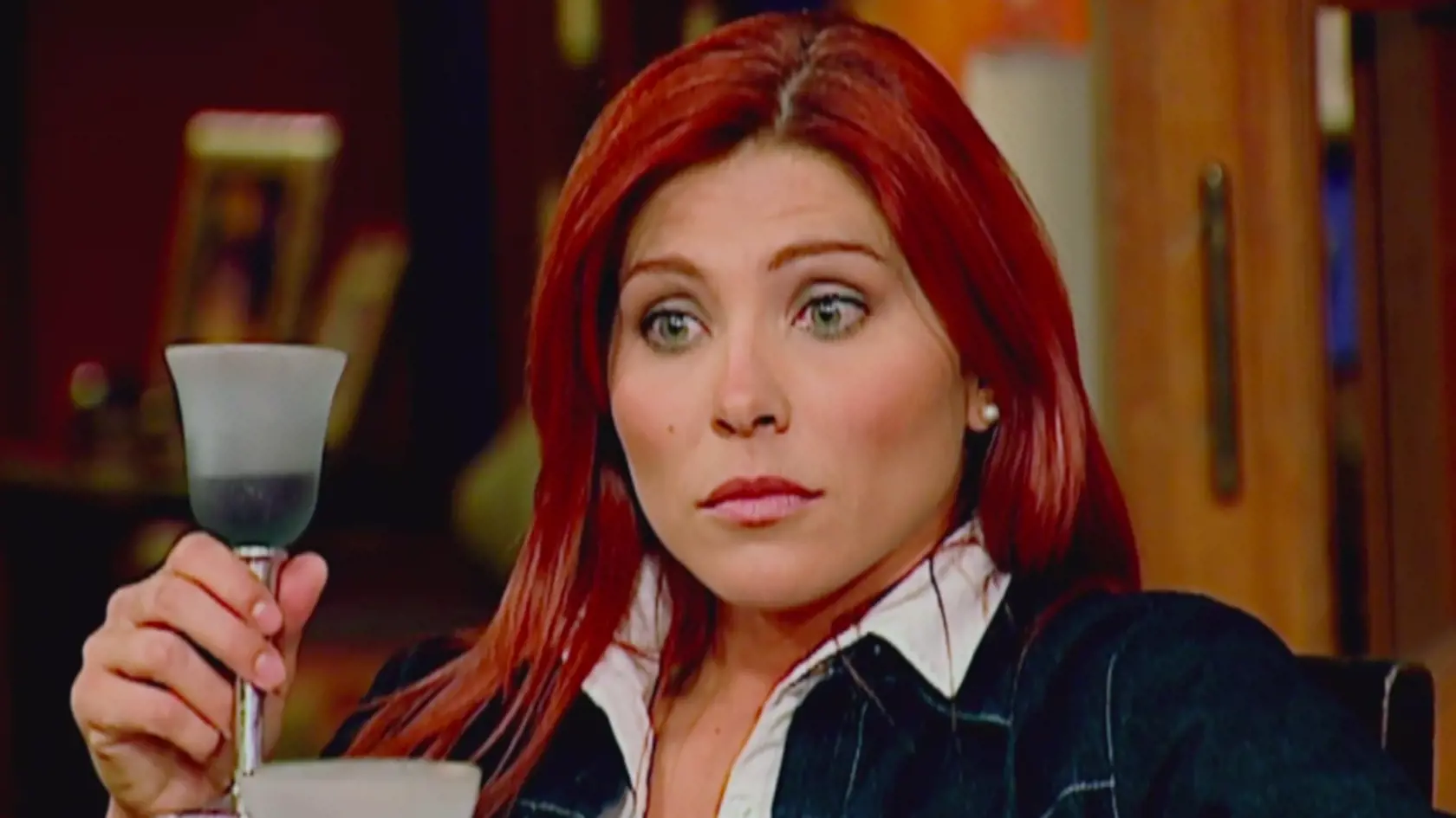 Argentínska herečka Lorena Meritano (52) v telenovele Skrytá vášeň.