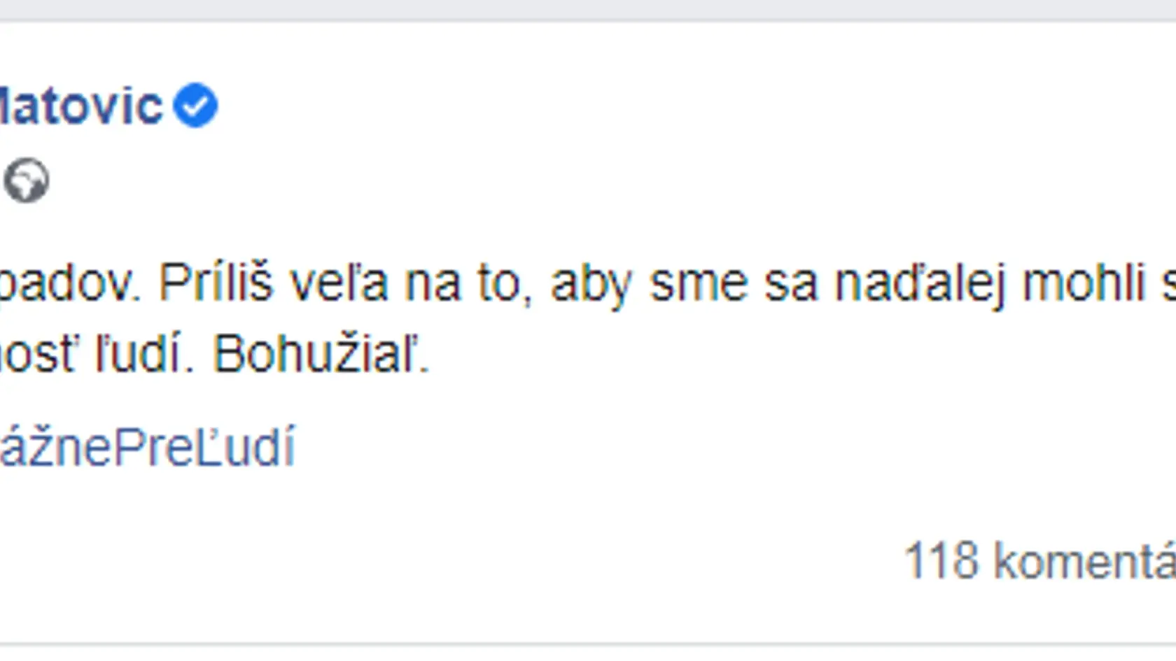 Status Igora Matoviča.