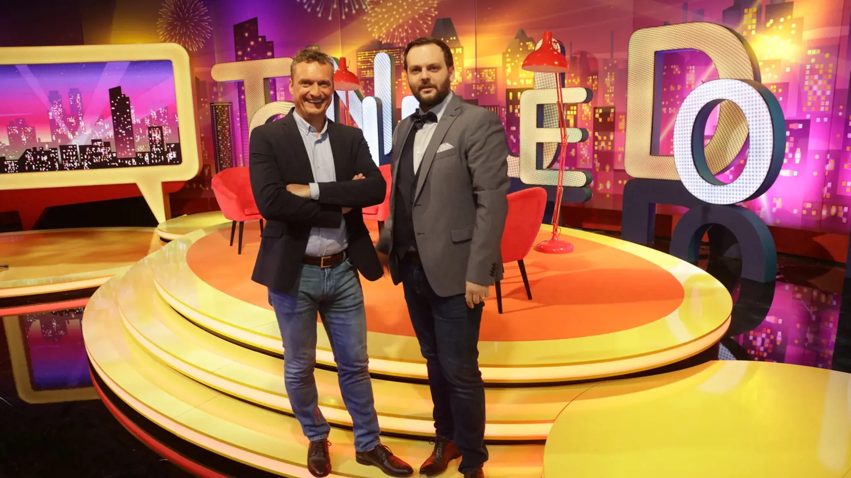 Junior a Marcel sú aj pred prenosom vždy v dobrej nálade.