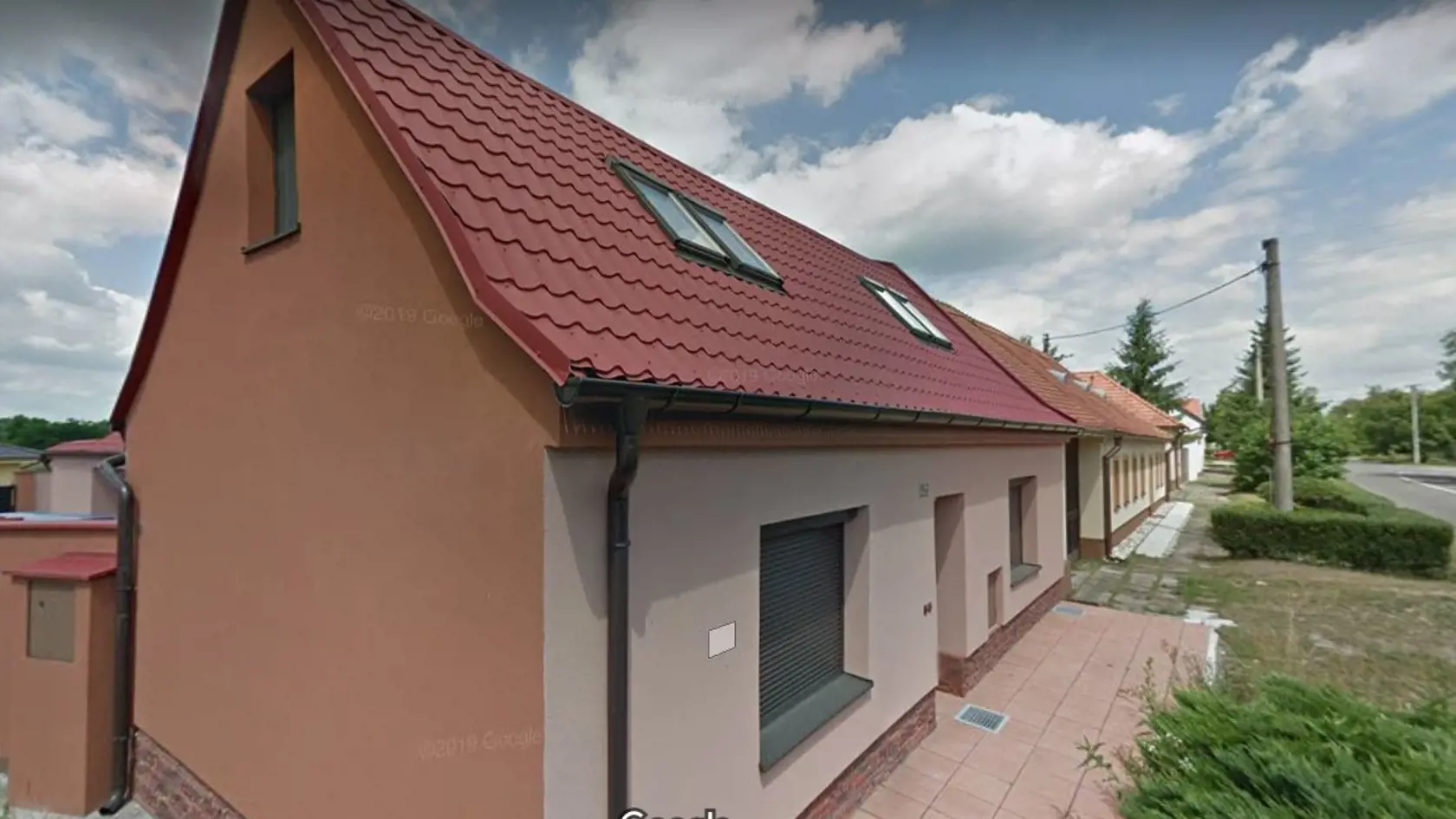 Dom Jula Viršíka v Malých Levároch.